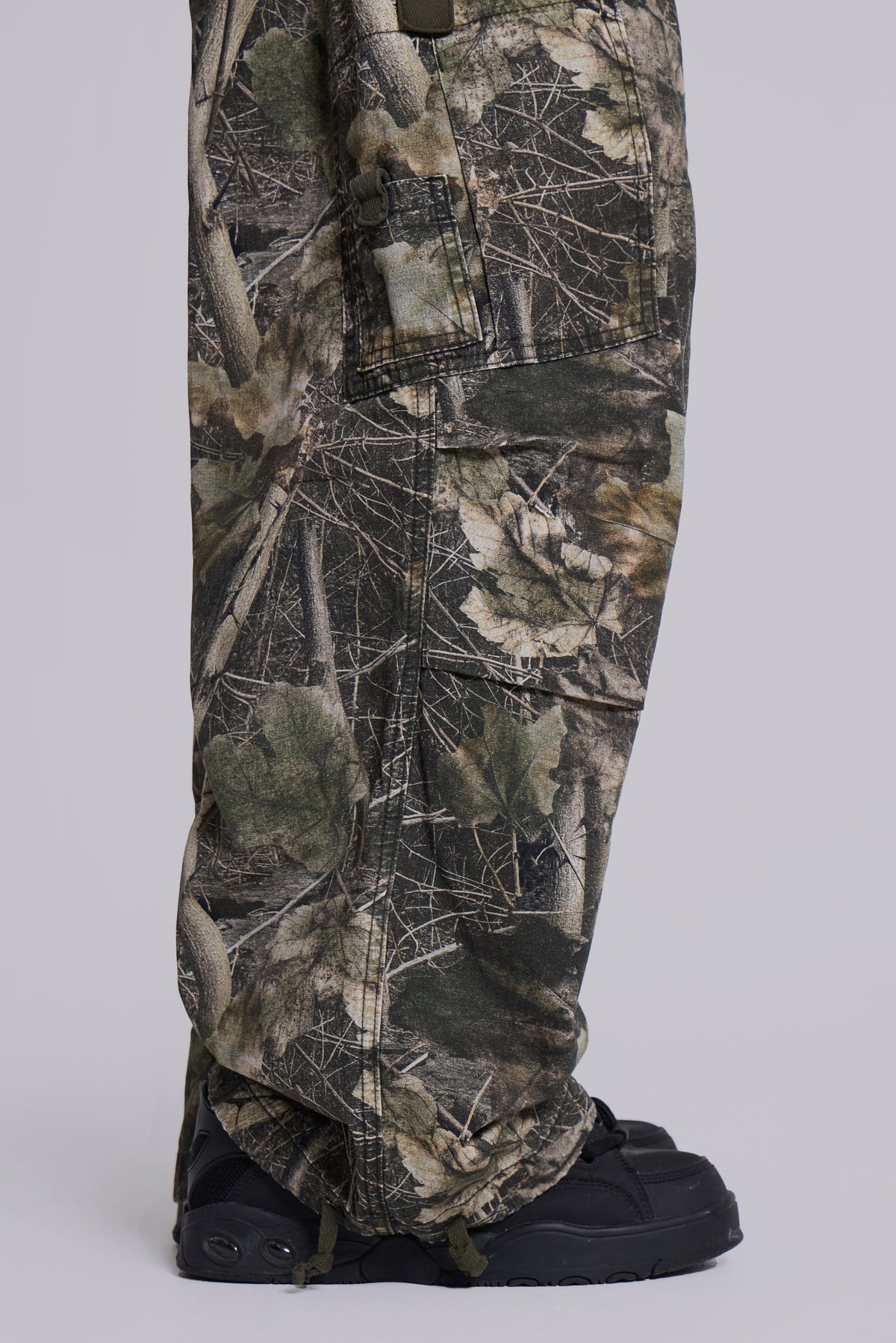 Woodland Camo Parachute Pants
