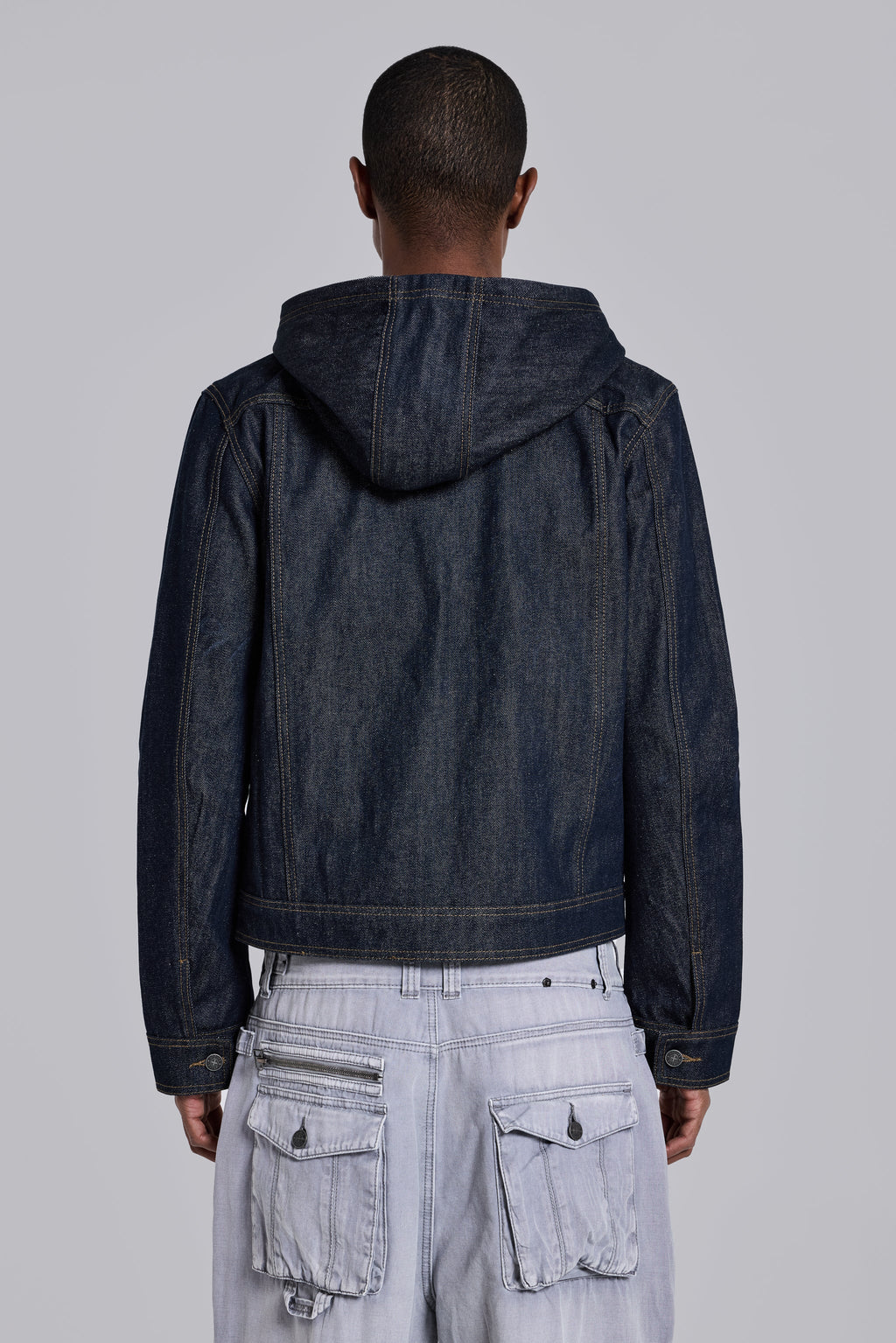 Indigo Bedrock Denim Jacket