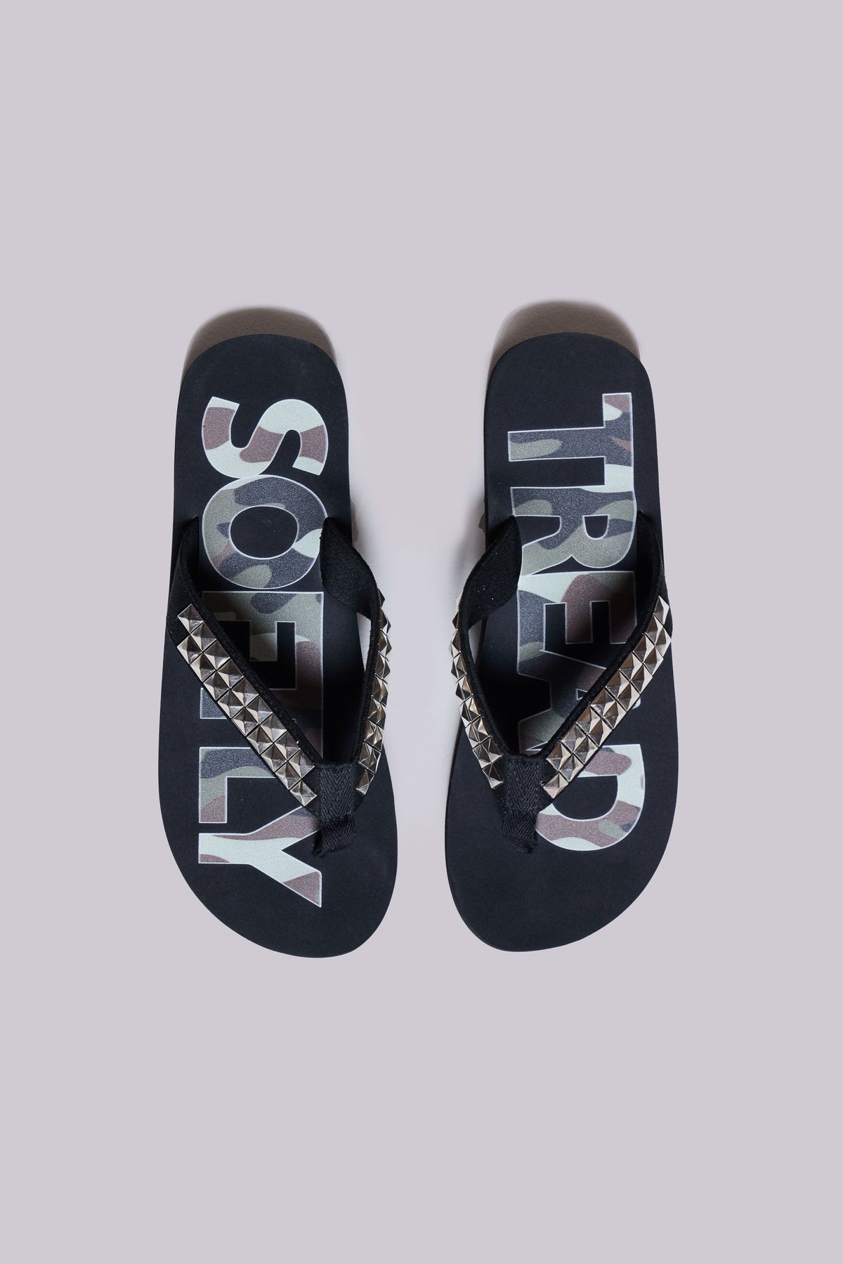 Tread Softly Studded Flip-Flop