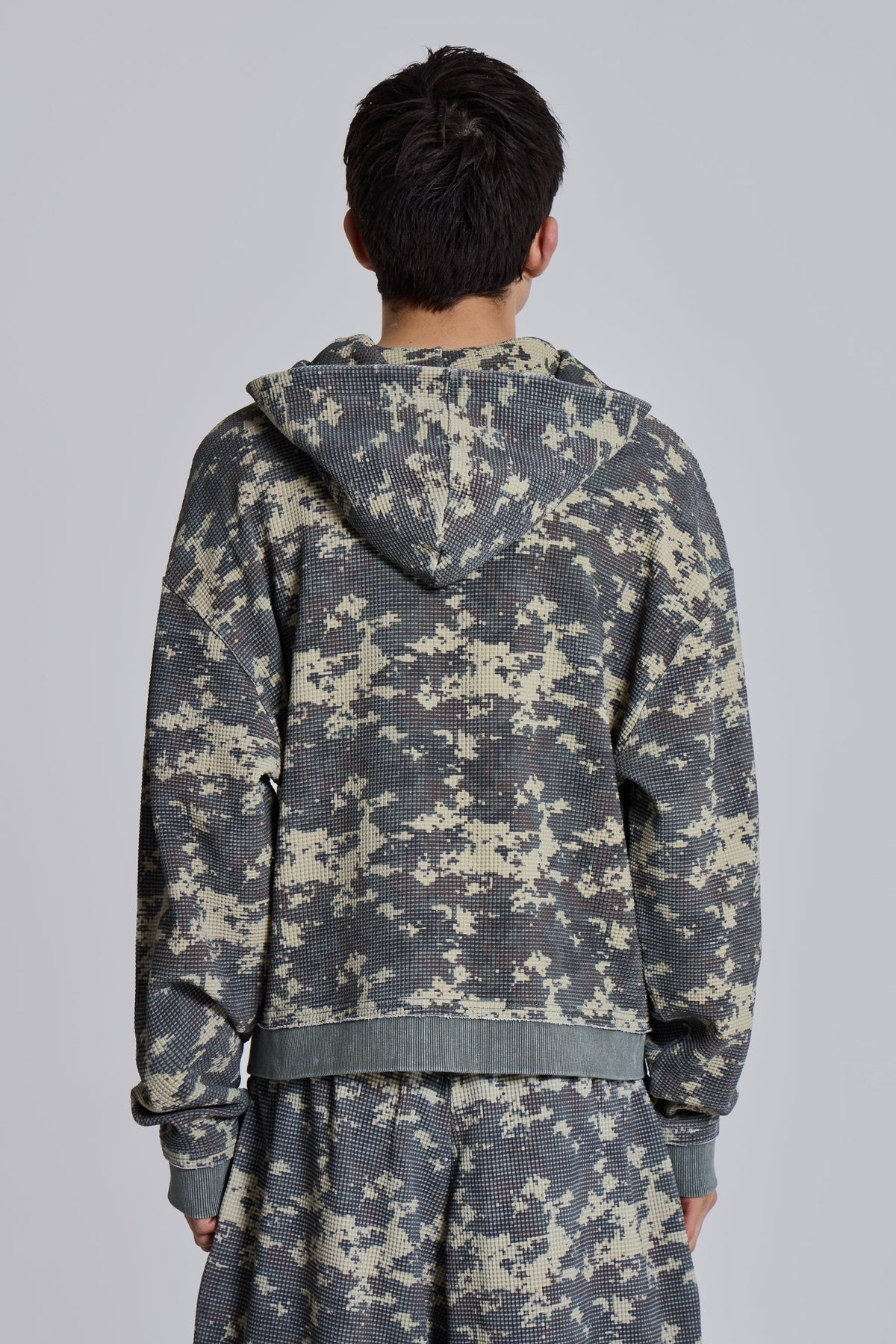 Digi Camo Waffle Hoodie