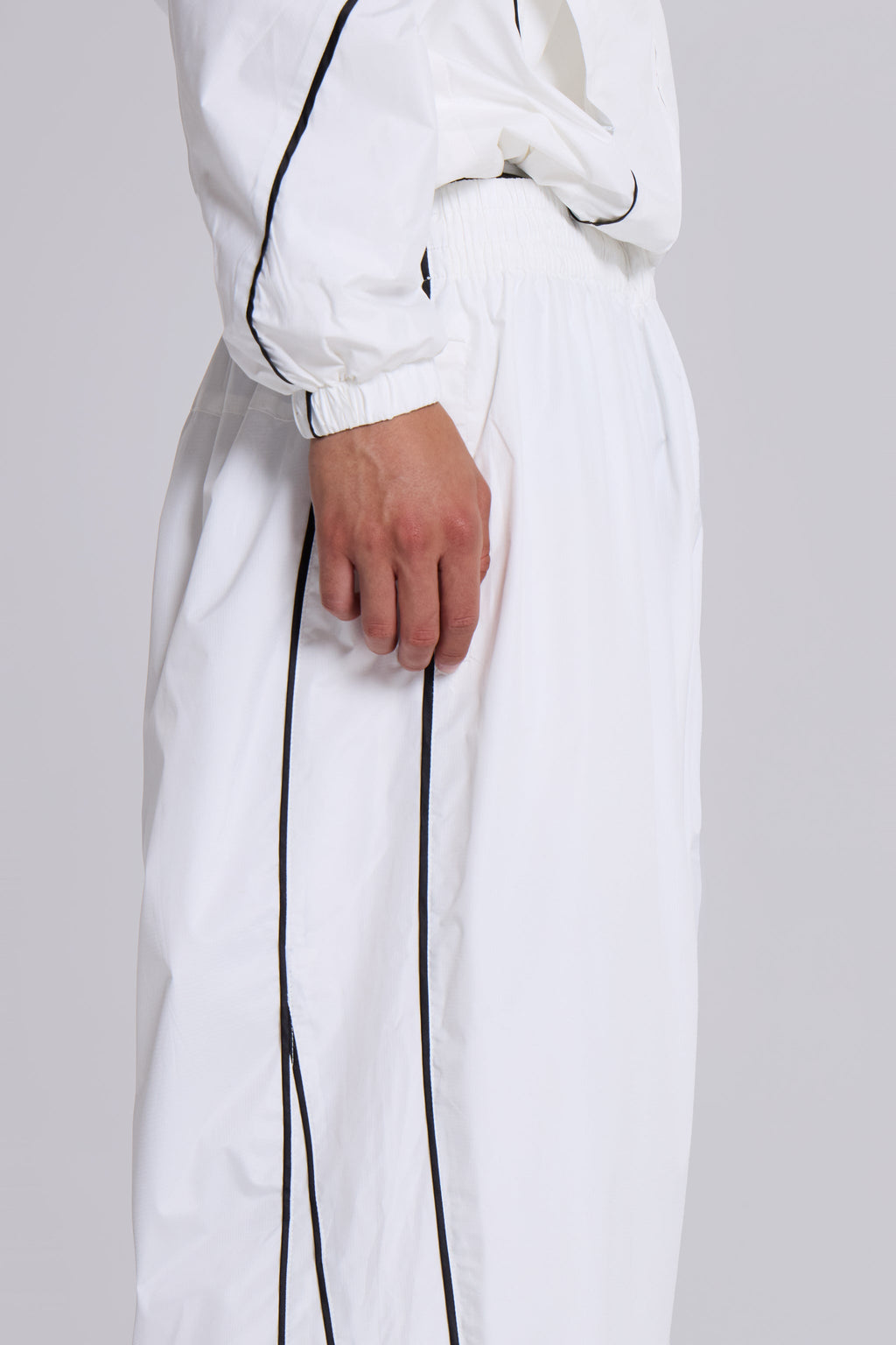 White Vapor Tracksuit Bottoms