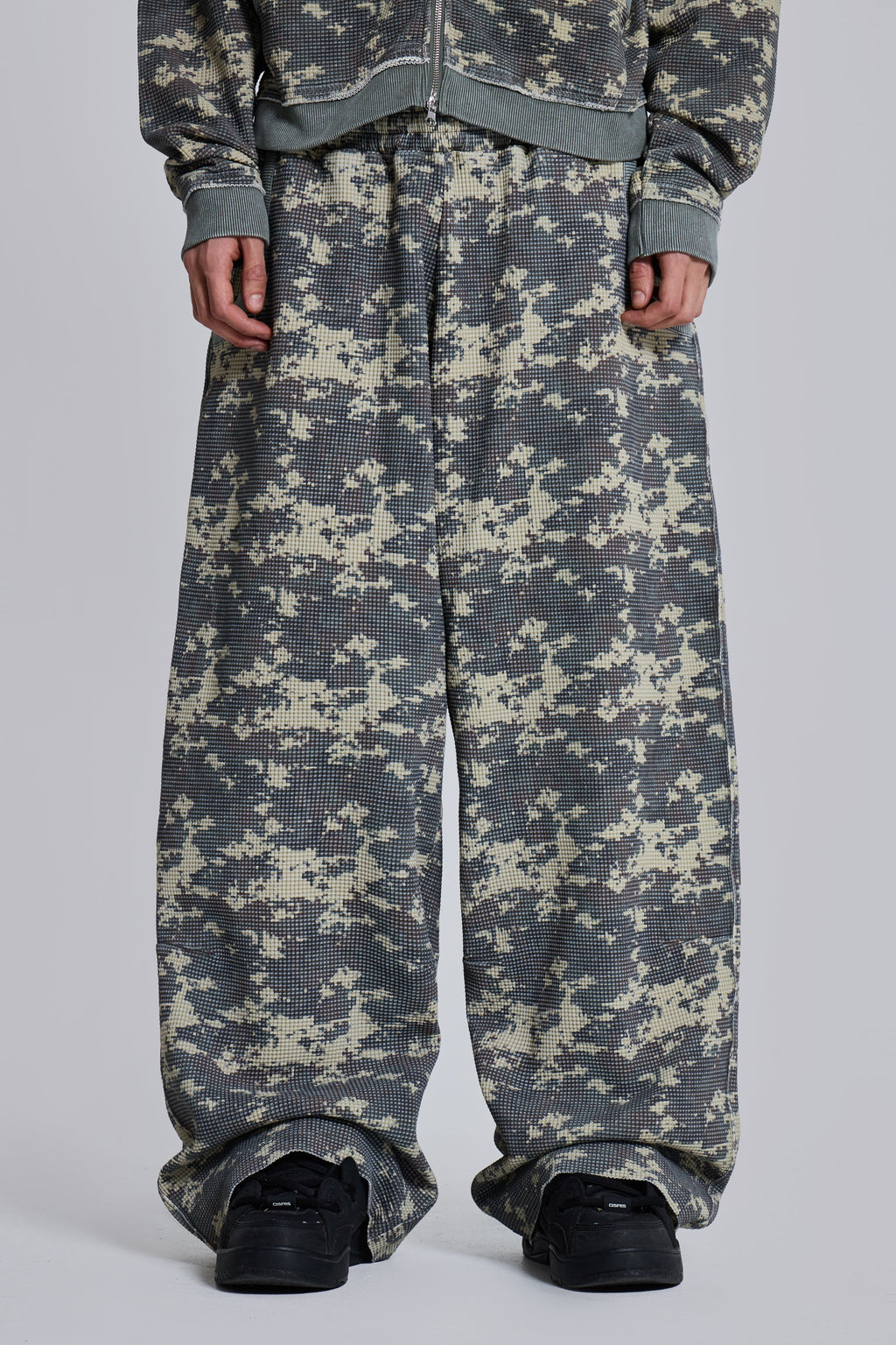 Digi Camo Waffle Monster Joggers