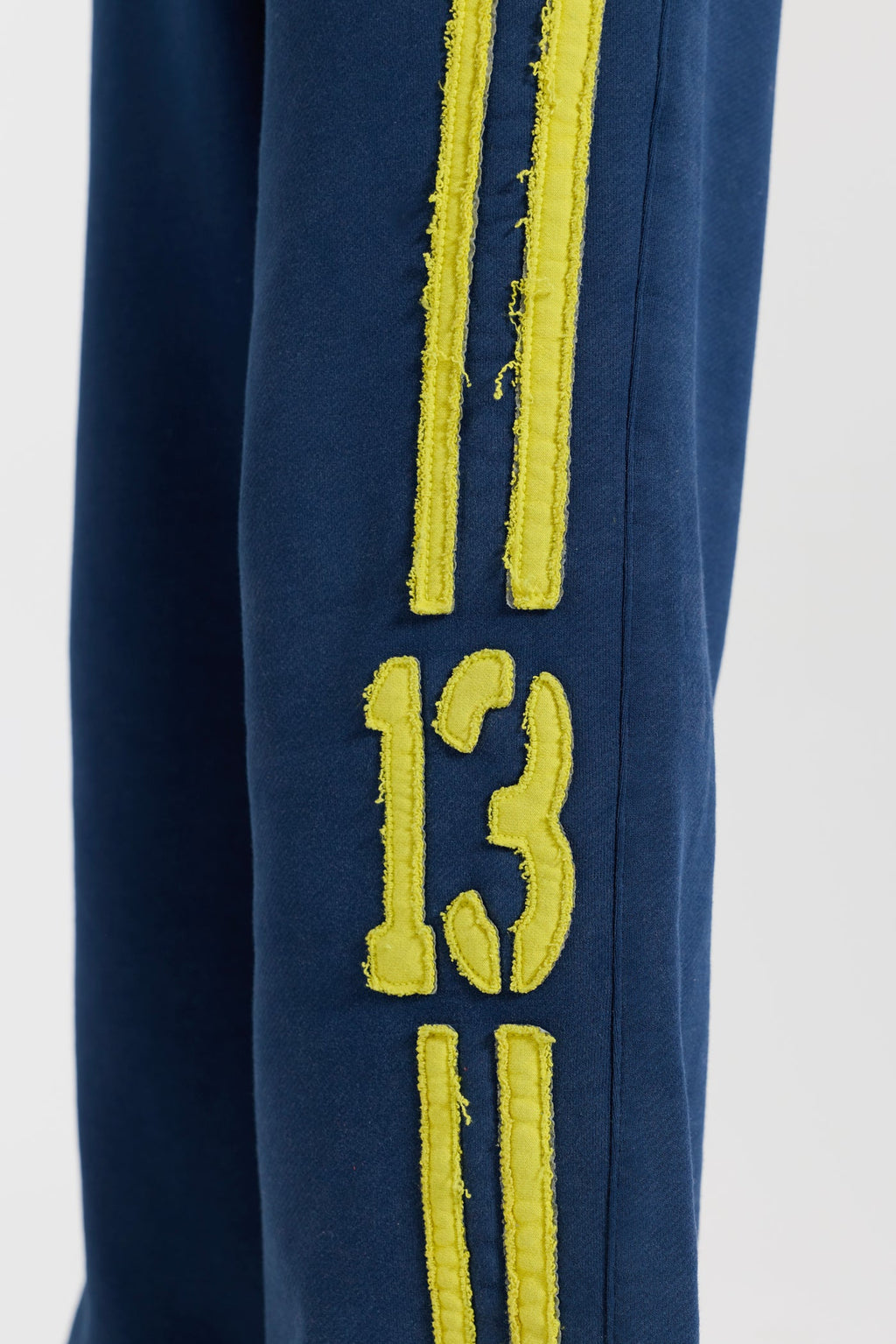 13 Stripe Straight Jogger in Navy