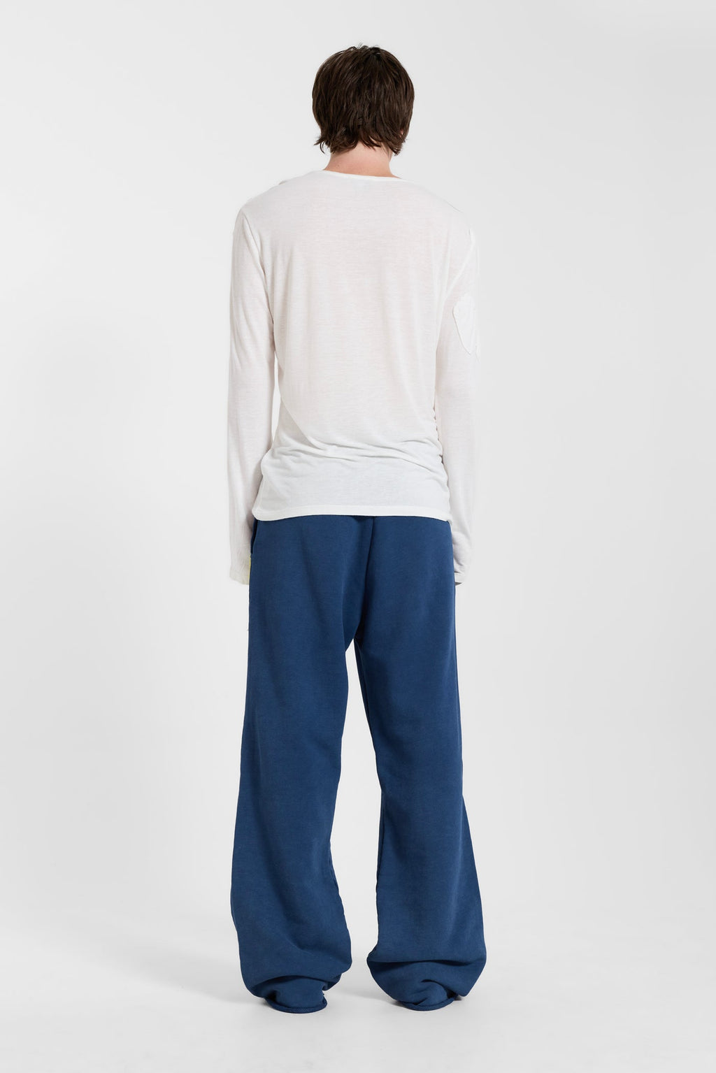 13 Stripe Straight Jogger in Navy