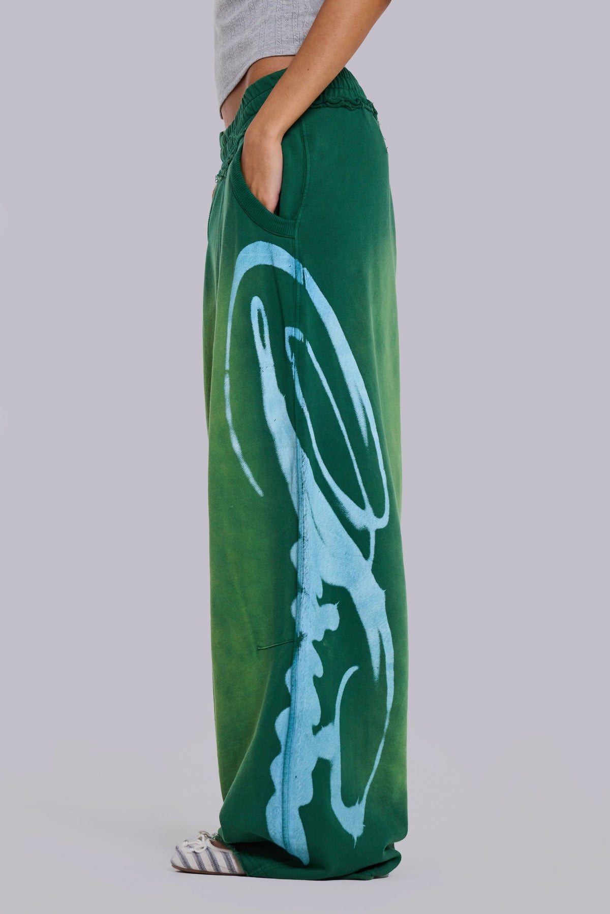 Divine Airbrush Green Monster Joggers