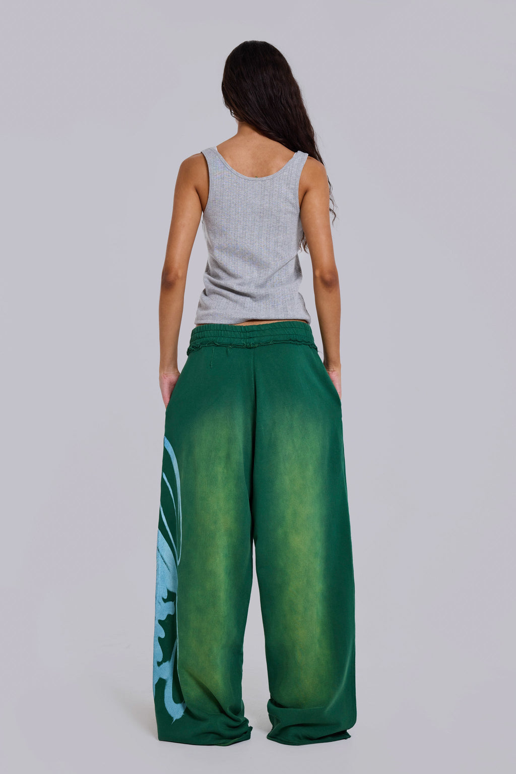 Divine Airbrush Green Monster Joggers