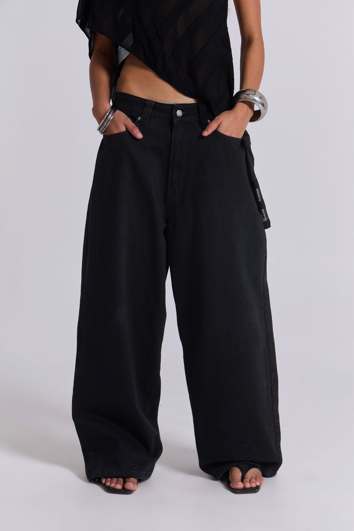 Solid Black XL Colossus Jeans