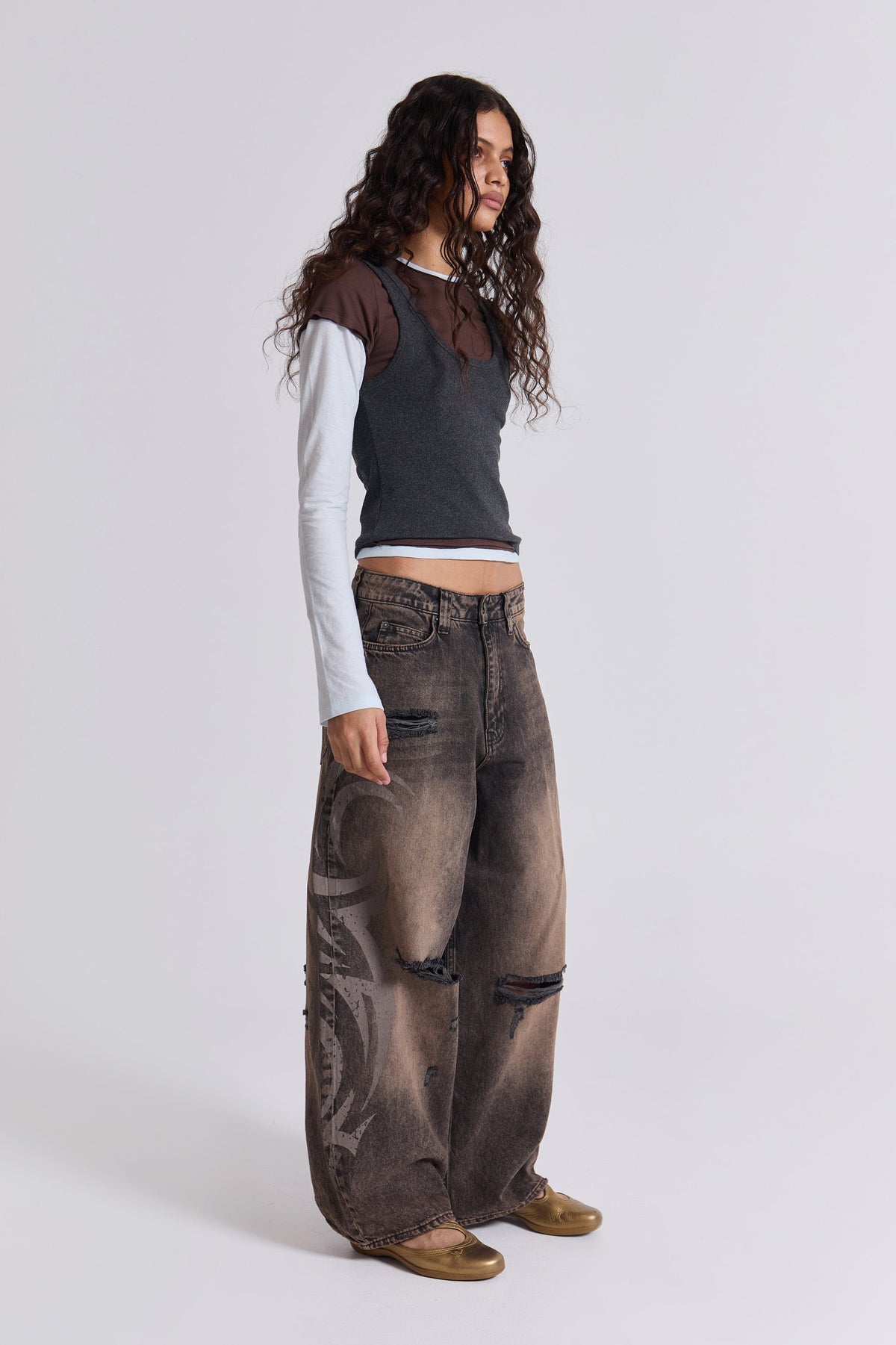 Brown Blade XL Colossus Jeans