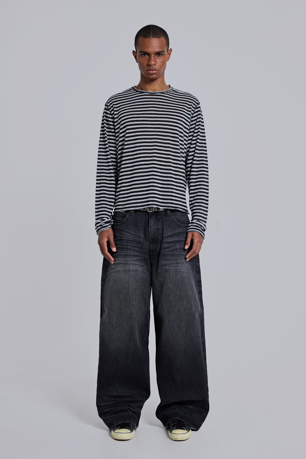 Stripe Long Sleeve Top