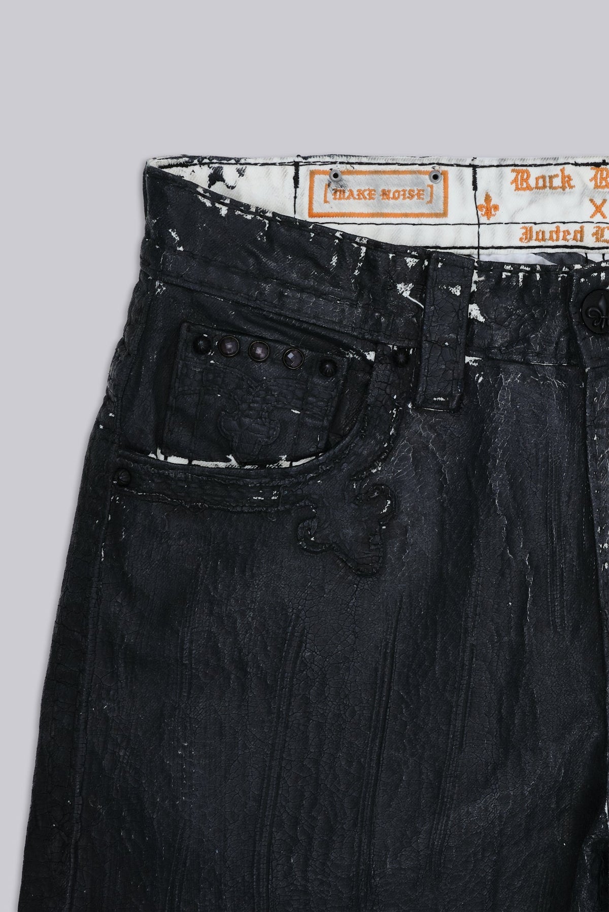 Rock Revival Moto Wax Jeans