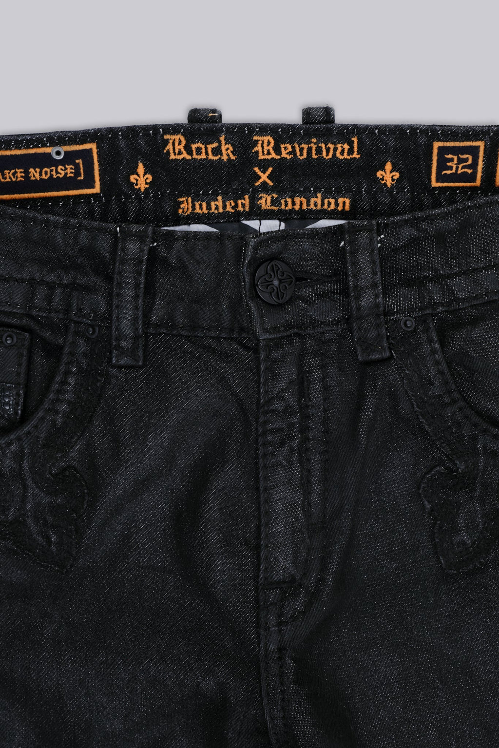 Rock Revival Staple Wax Bootcut Jeans