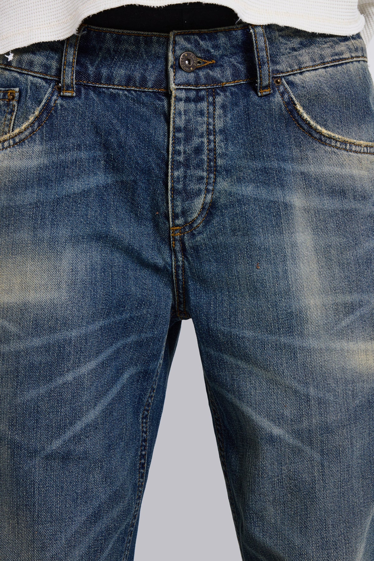 Mid Wash Blue Jude Bootcut Jeans