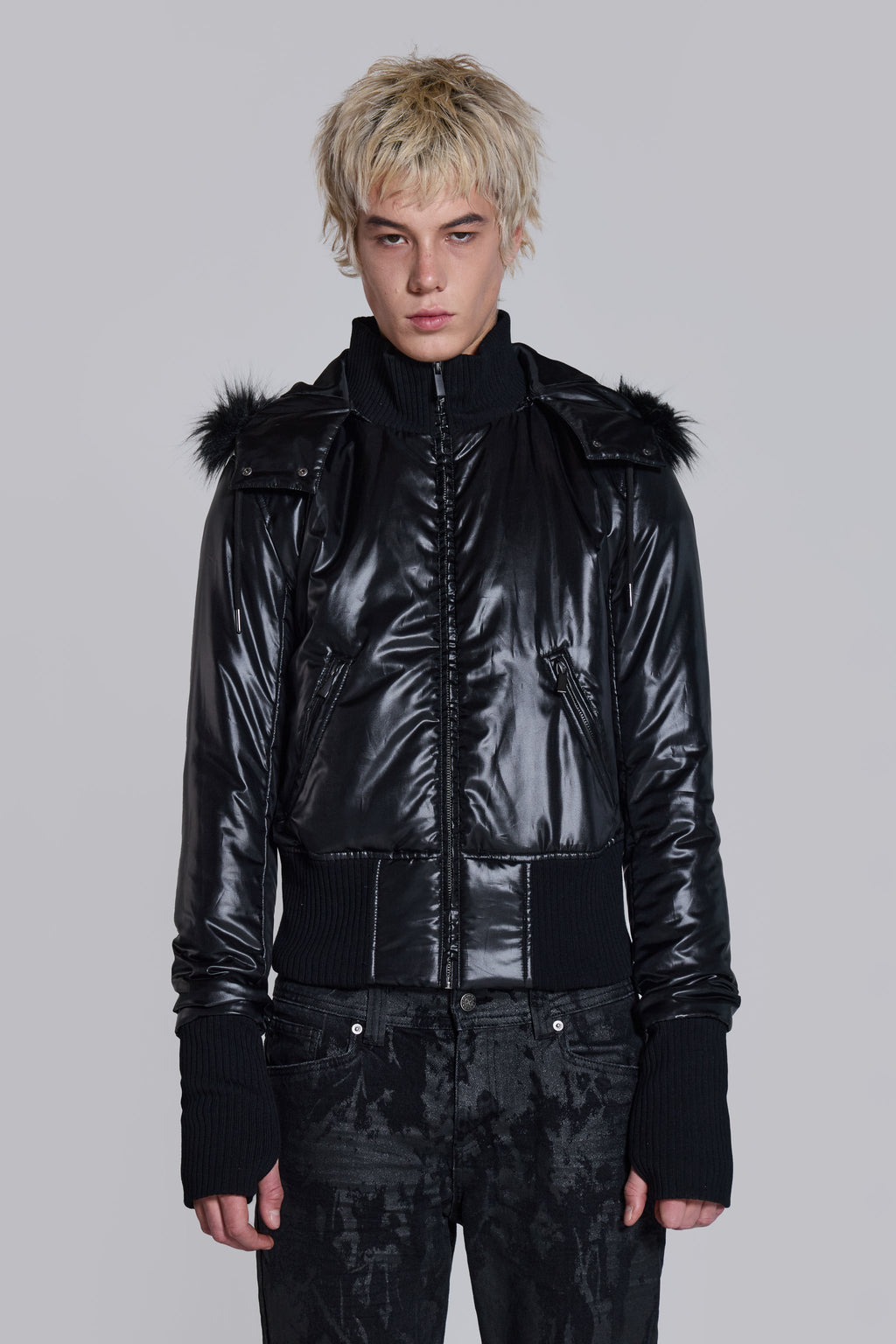 Black Mercury Puffer Jacket