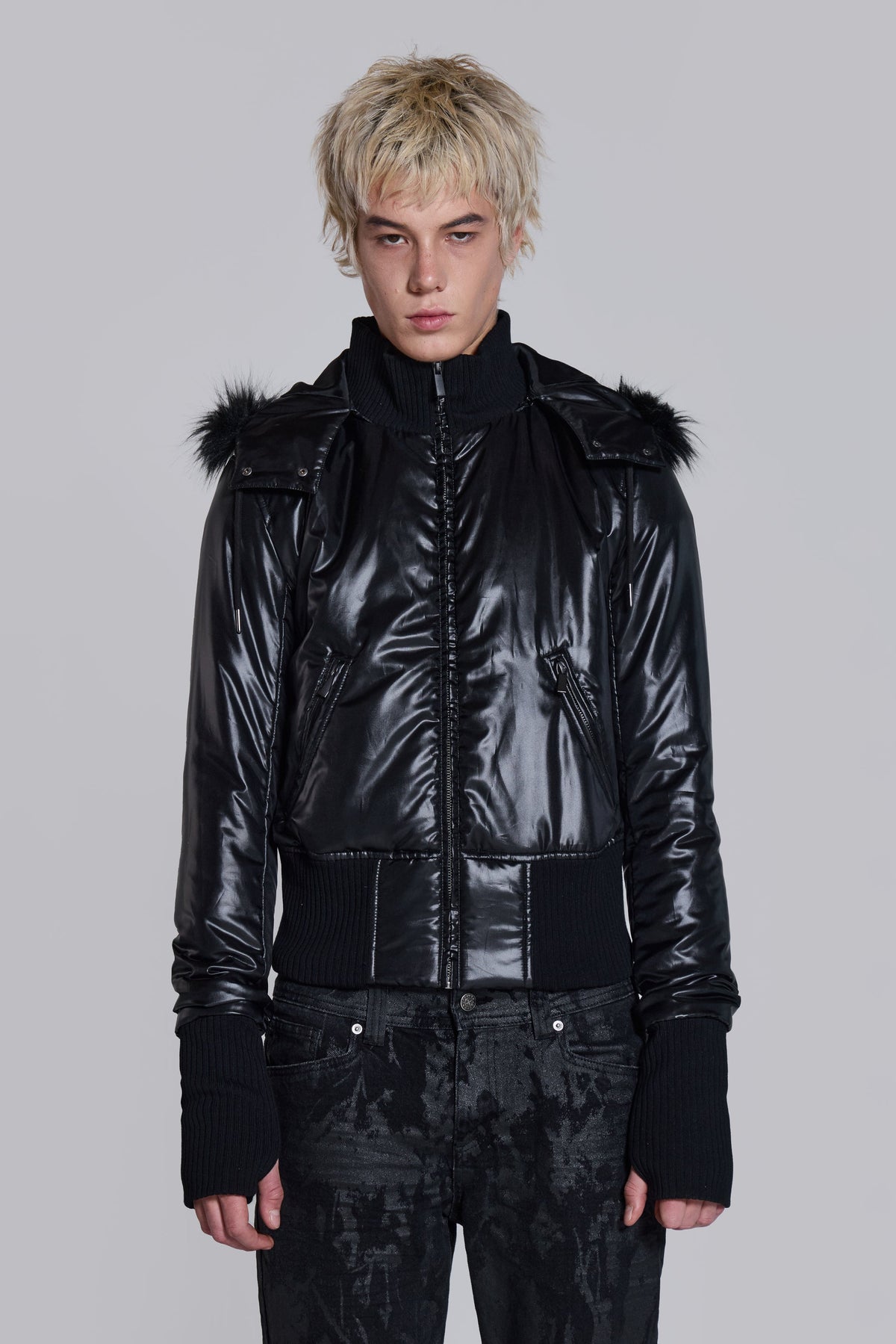 Black Mercury Puffer Jacket
