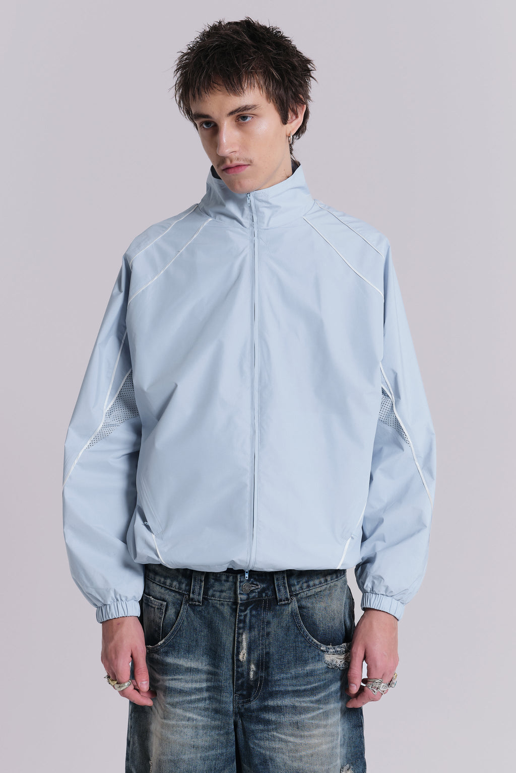 Blue Vapor Tracksuit Top