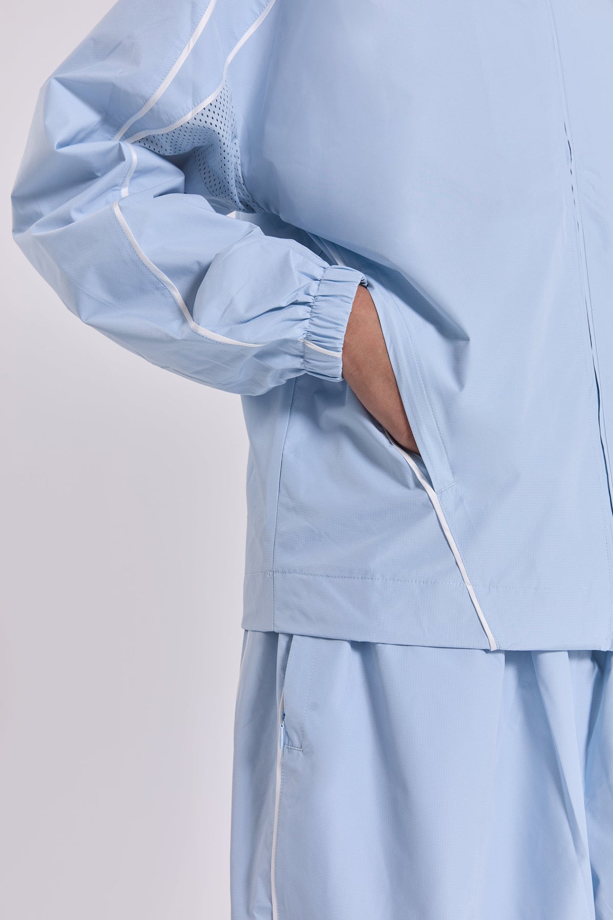 Blue Vapor Tracksuit Top