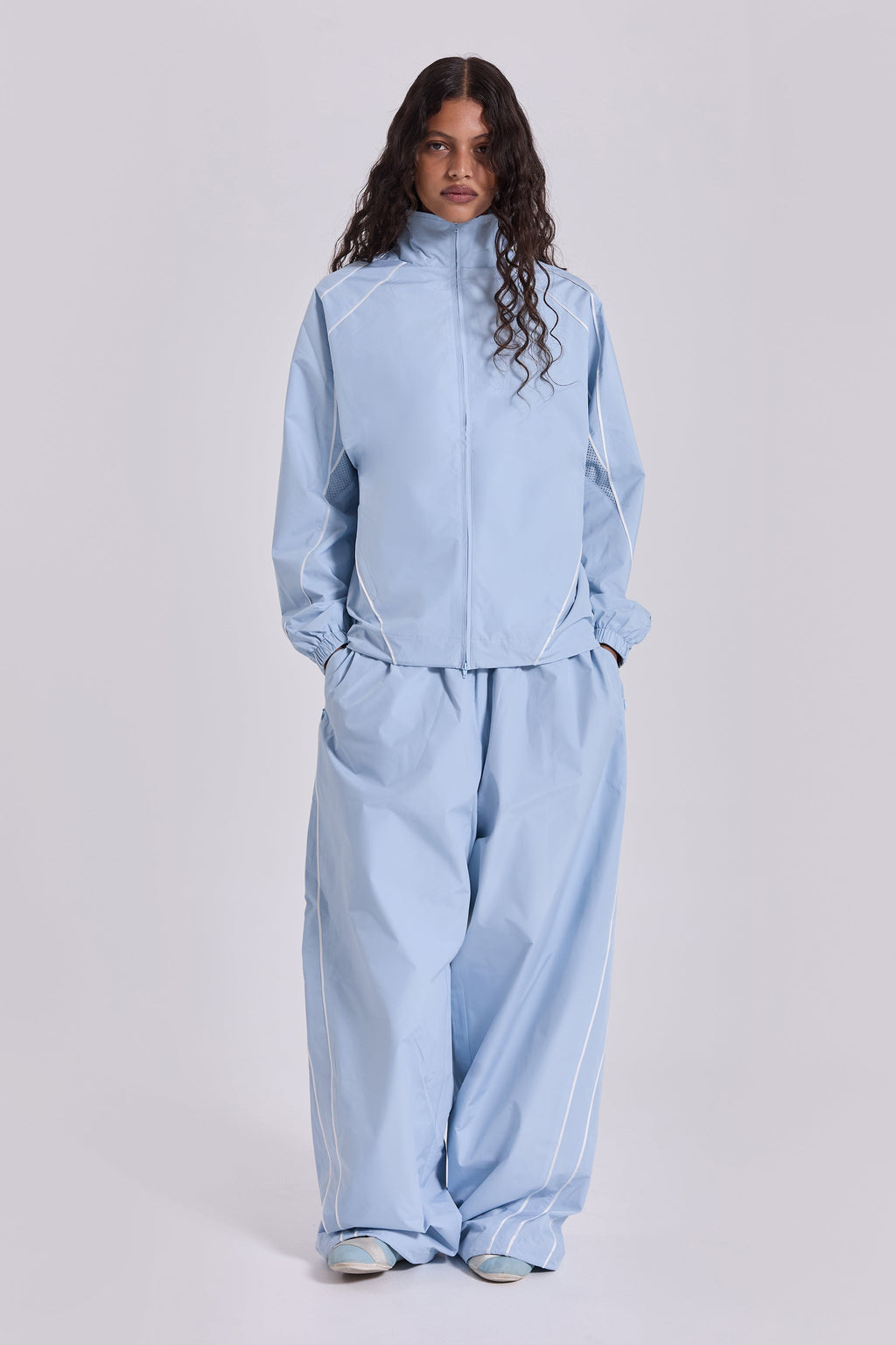 Blue Vapor Tracksuit Top