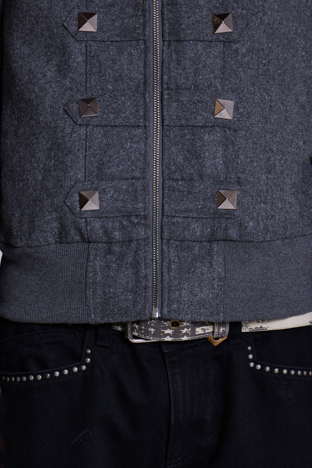 Marl Military Hooded Jacket