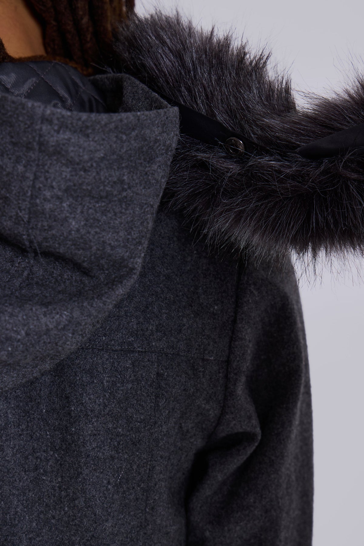 Marl Military Hooded Jacket