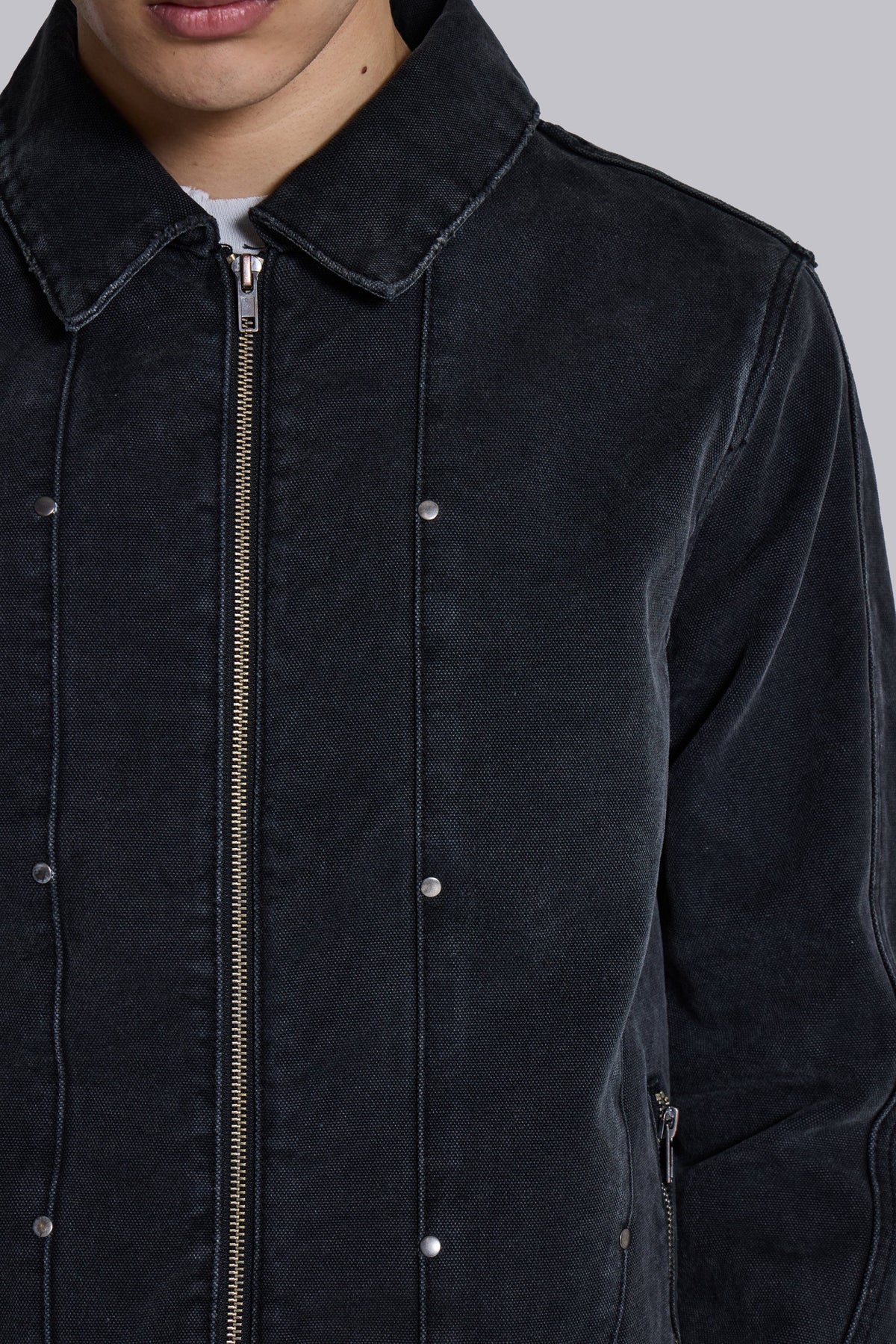Stud Denim Jacket