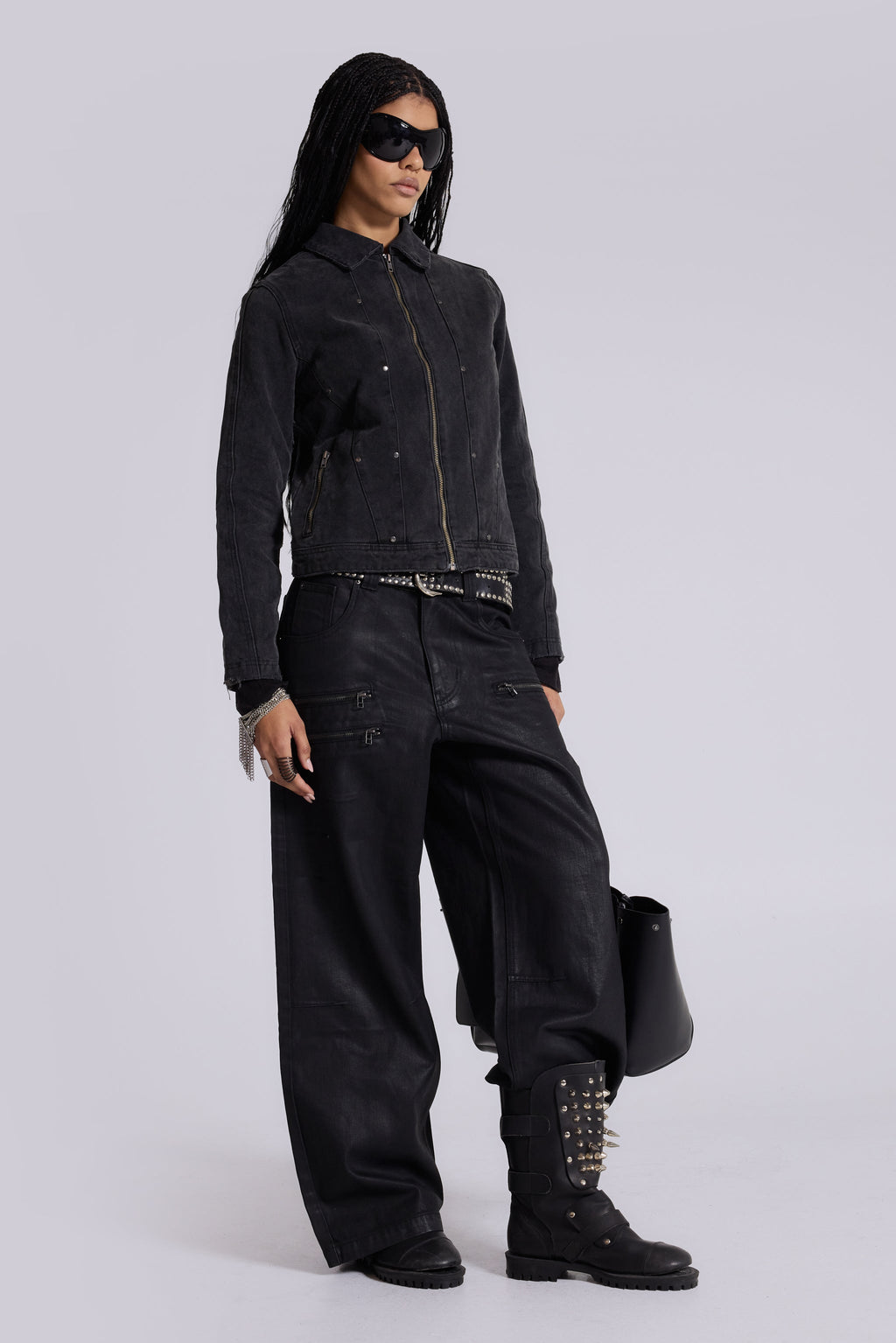 Stud Denim Jacket