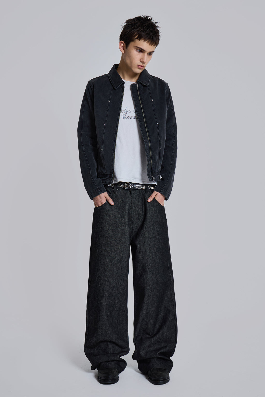 Stud Denim Jacket