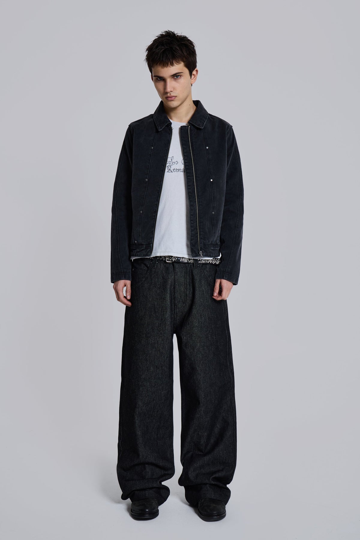 Stud Denim Jacket