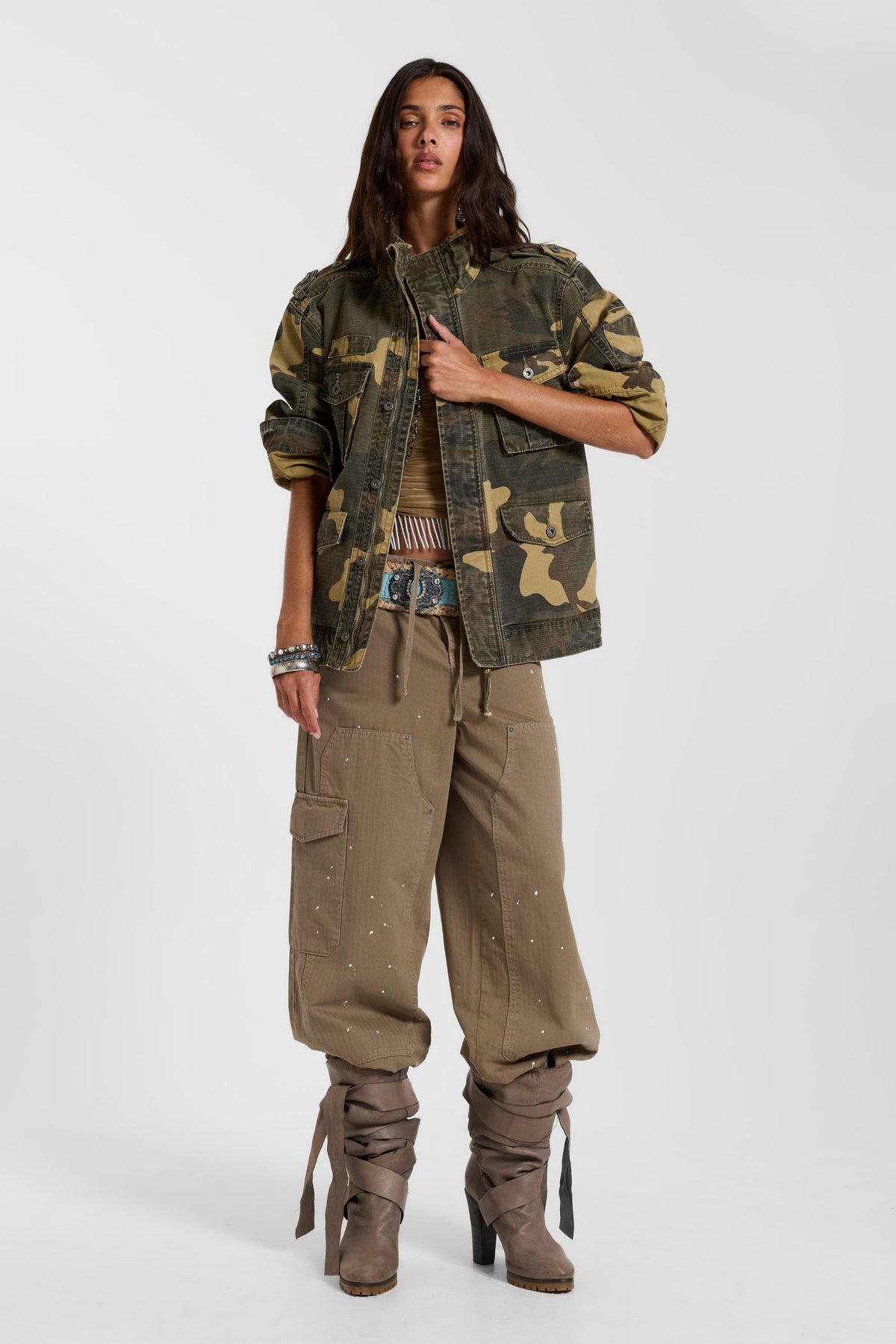Field Camo Ripstop Jacket