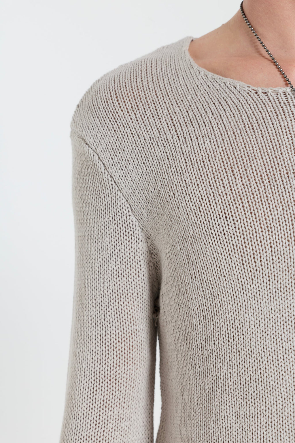 Wilson Knit Jumper in Grey