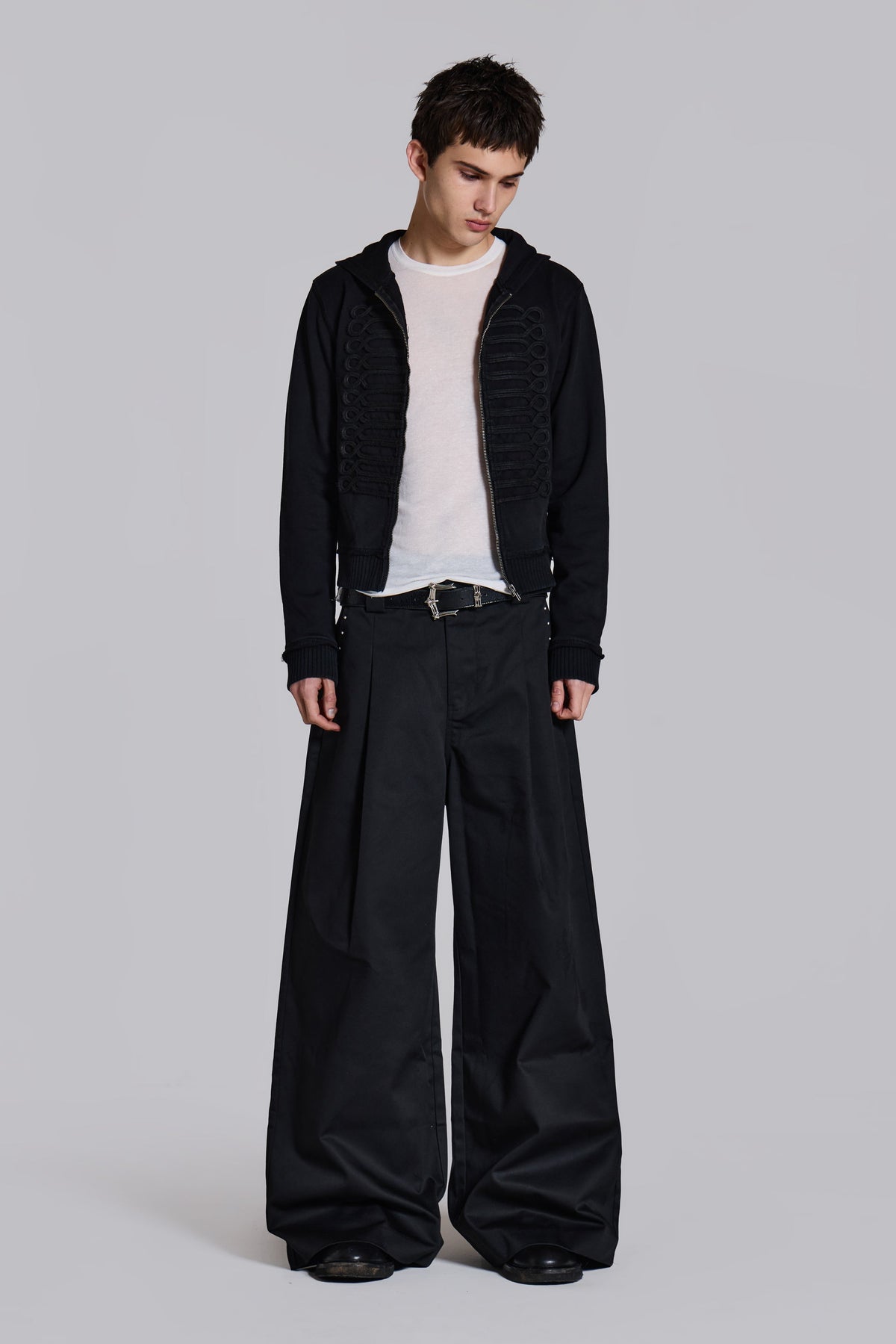 Studded Black Goliath Suit Pants