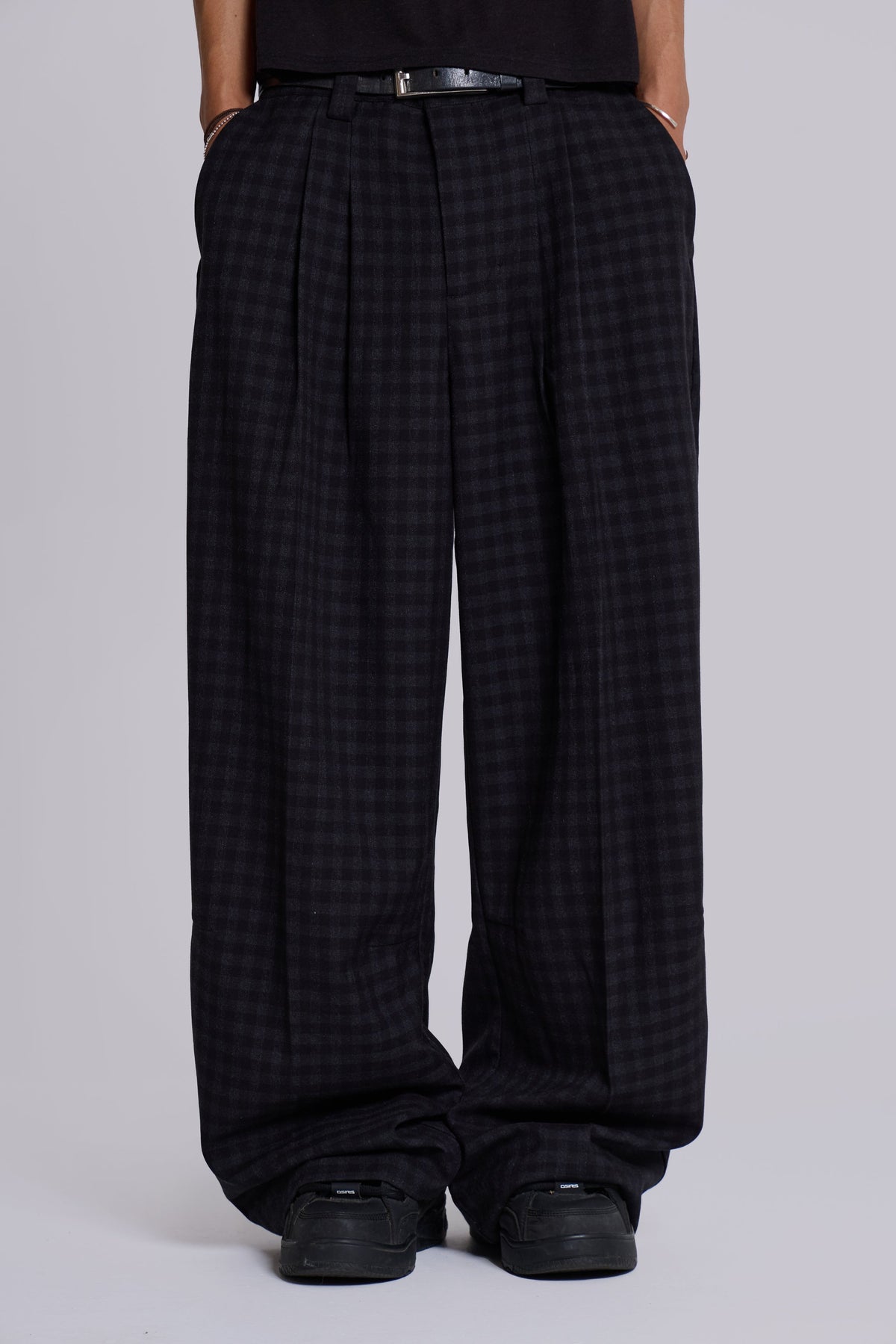 Gingham Goliath Suit Pants