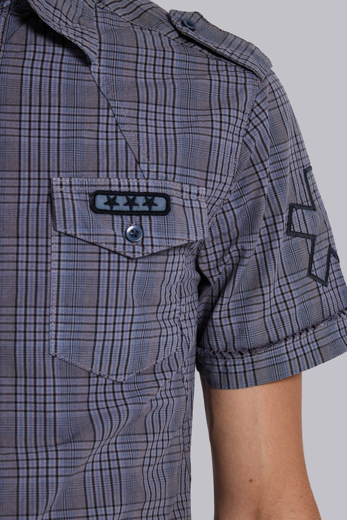 Grey Check Scout Shirt