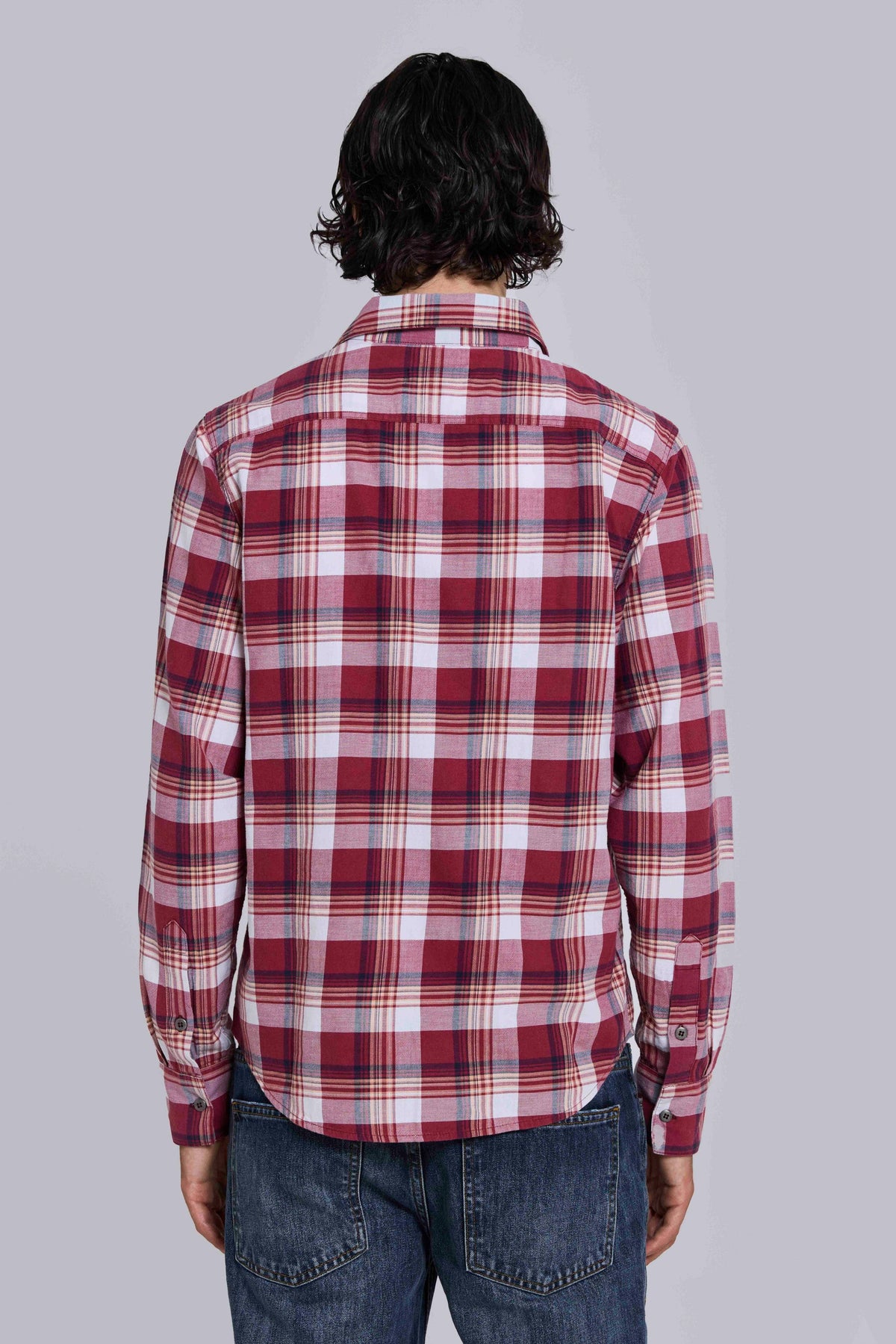 Vacation Plaid Fitted Shirt