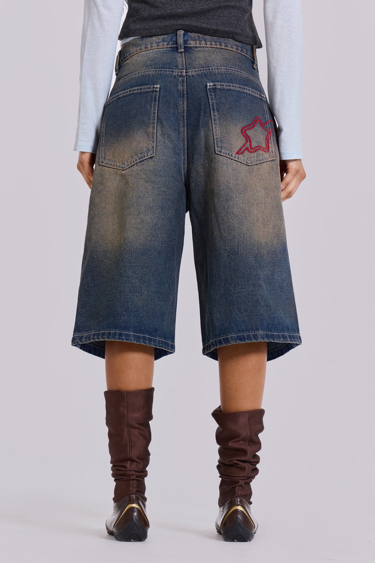Bermudas vaqueras Bronx Fit jumbas denim