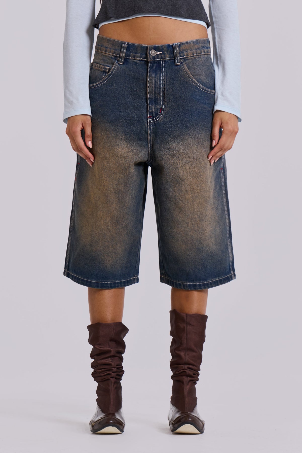 Bermudas vaqueras Bronx Fit jumbas denim