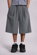 Grey Goliath Tailored Baggy Shorts