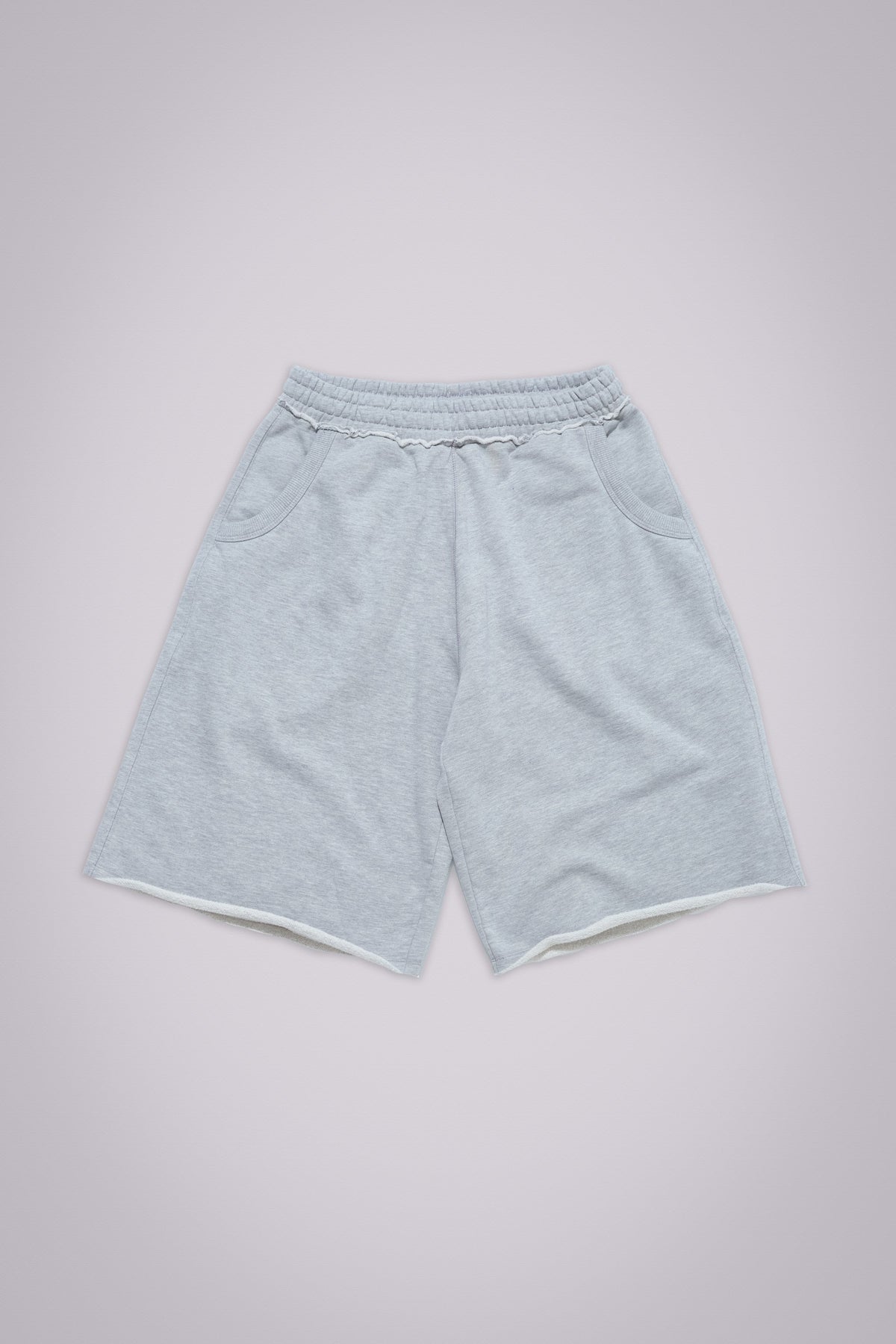 Shorts baggy Monster Jogger gris jaspeado
