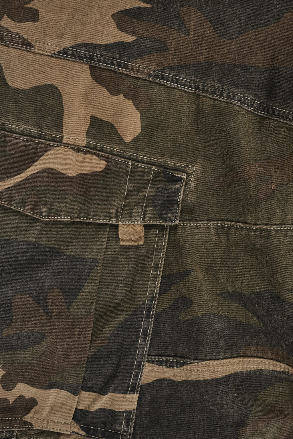 Cadet Camo Baggy Shorts