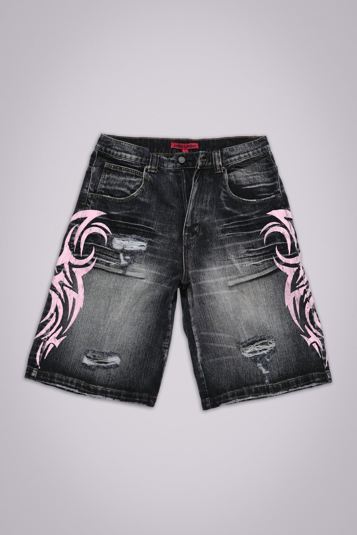 Bermudas vaqueras Blade Colossus rosa