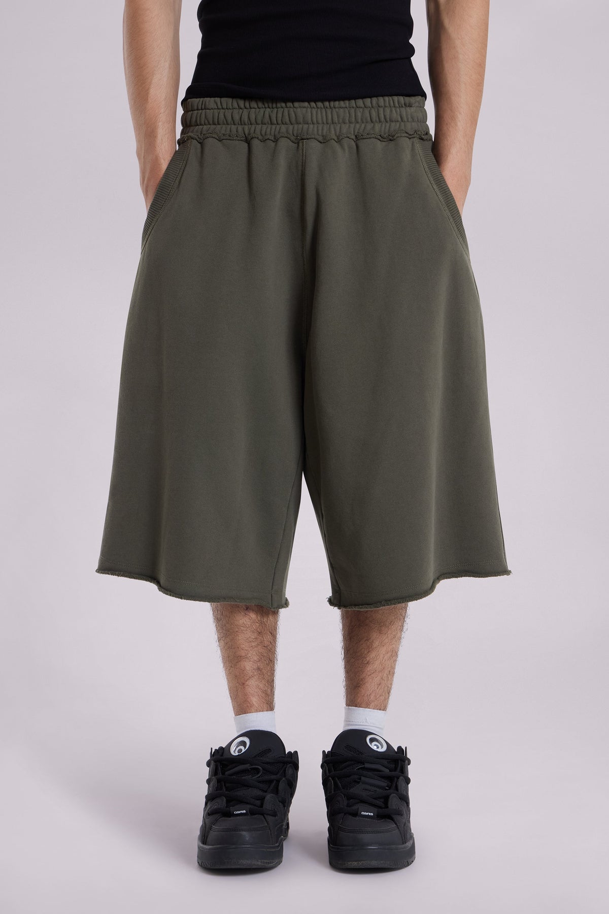 Khaki Monster Shorts