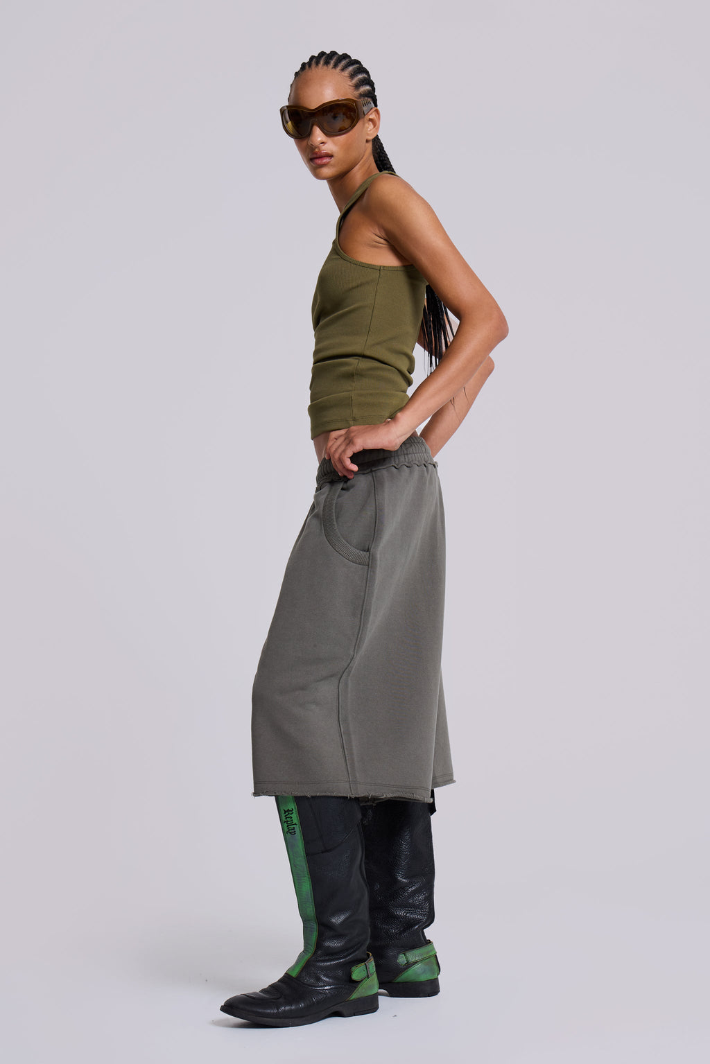 Khaki Monster Shorts