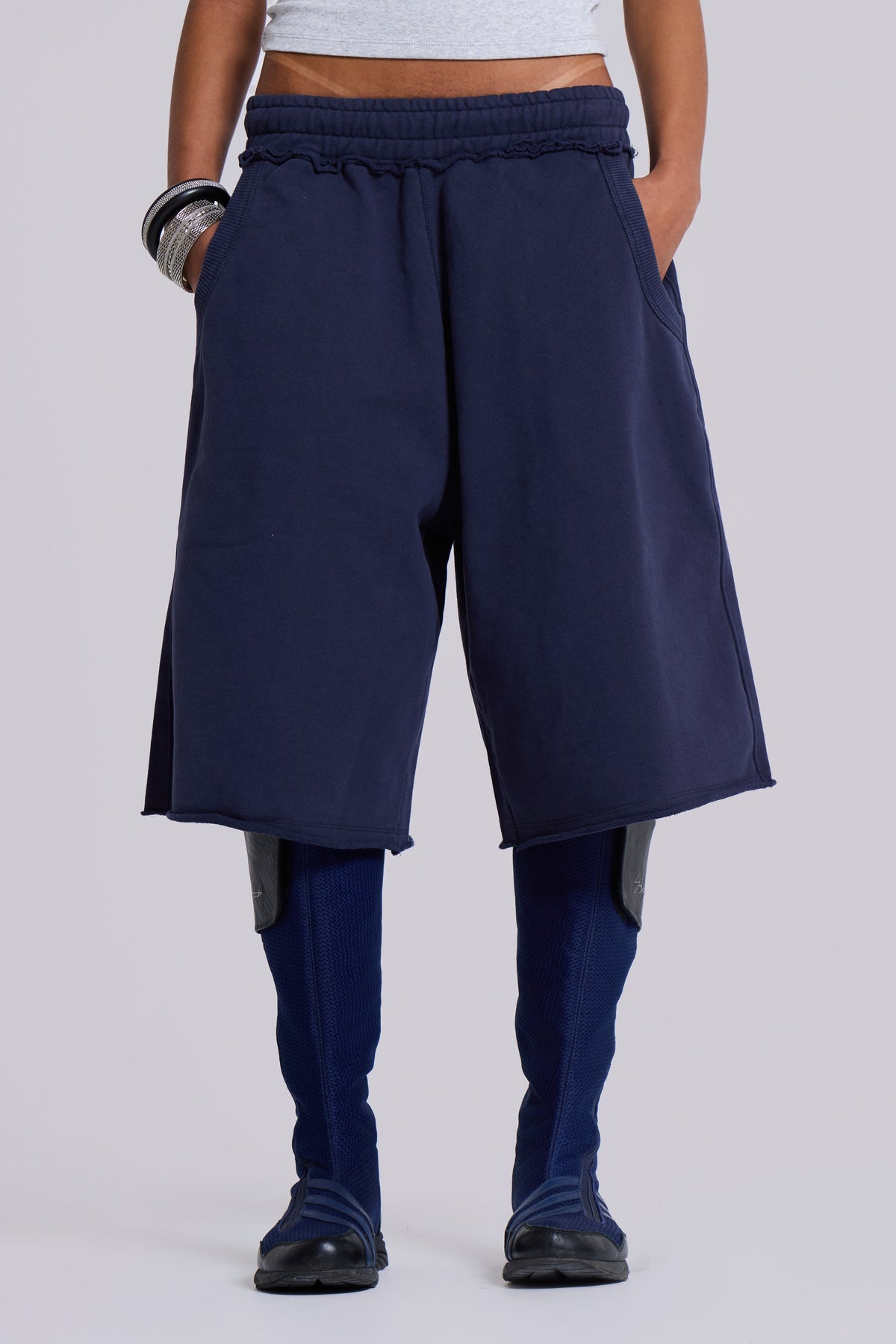 Navy Monster Shorts