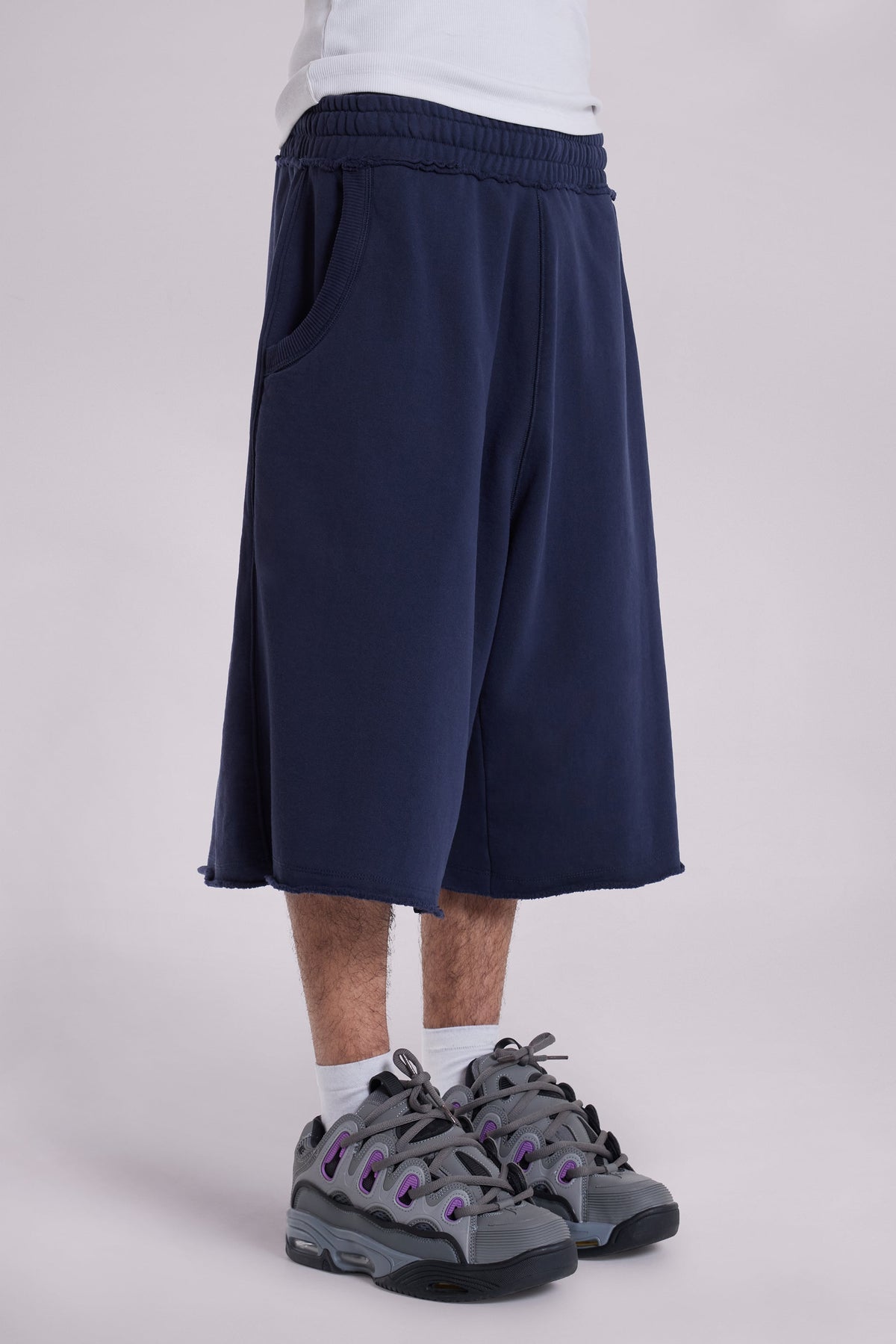 Navy Monster Shorts