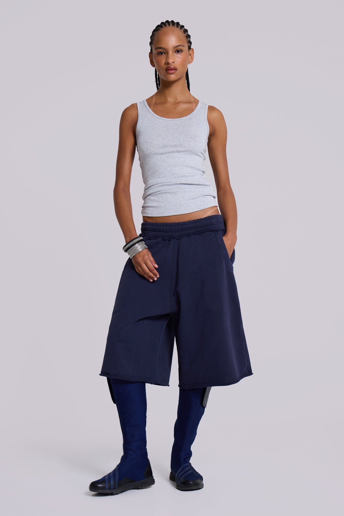 Navy Monster Shorts