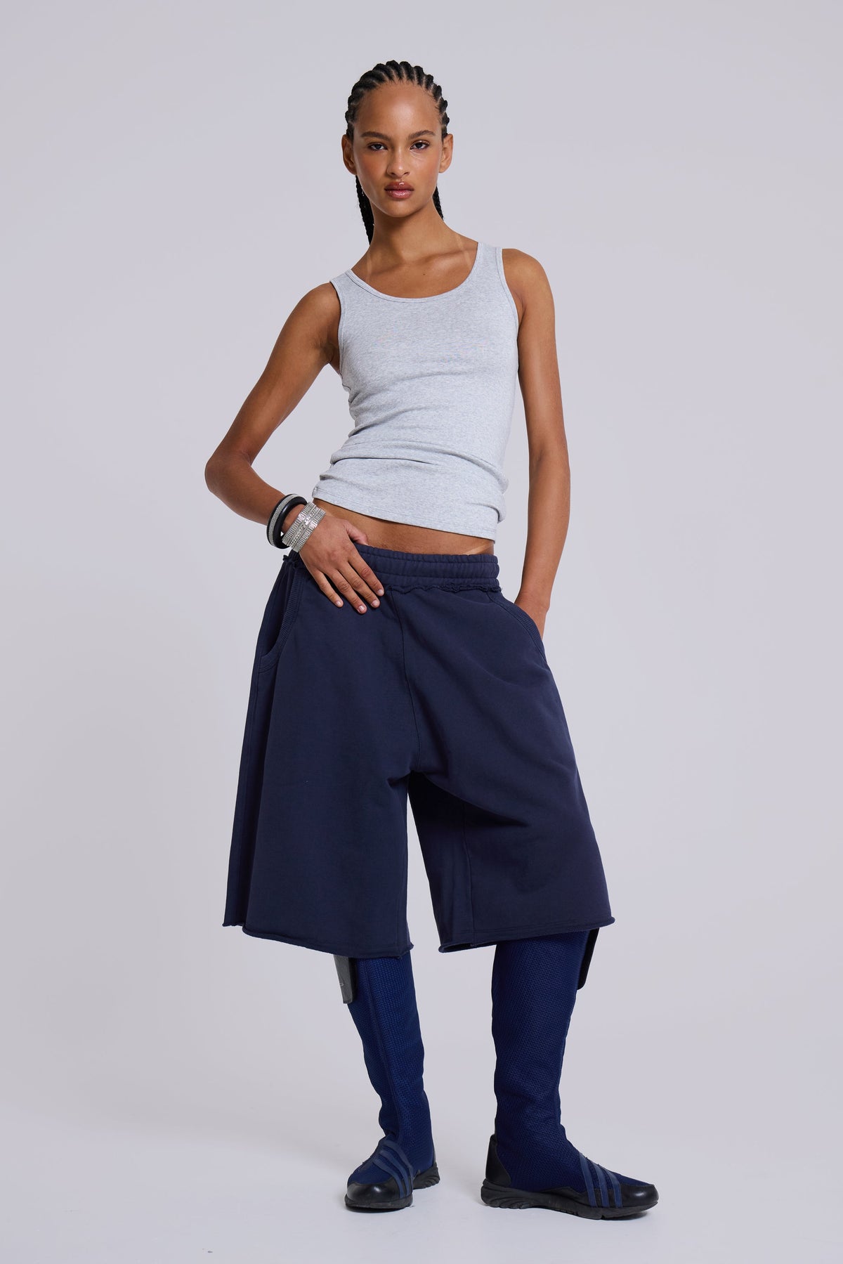 Navy Monster Shorts