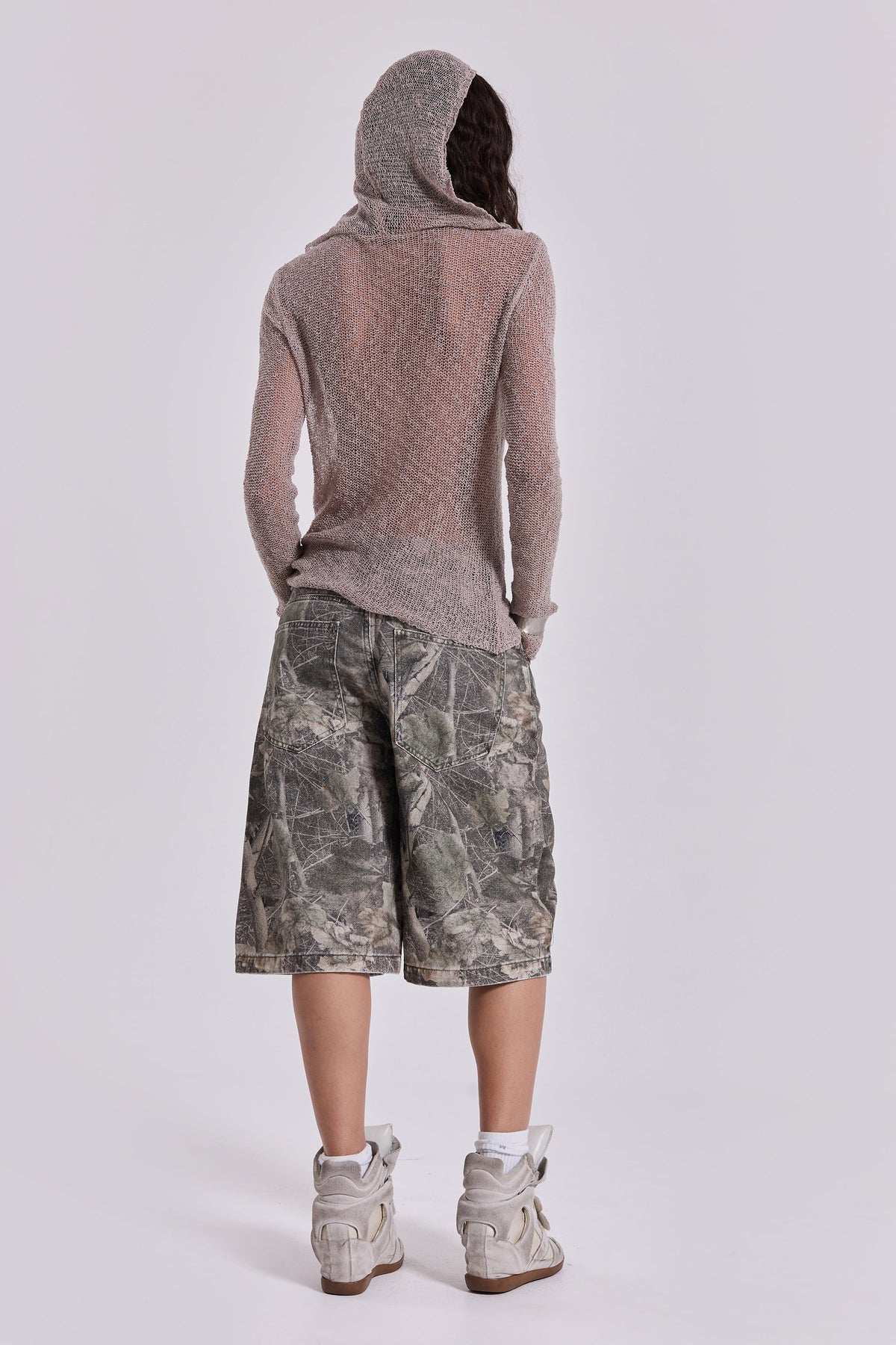 Bermudas vaqueras Woodland Colossus camuflaje