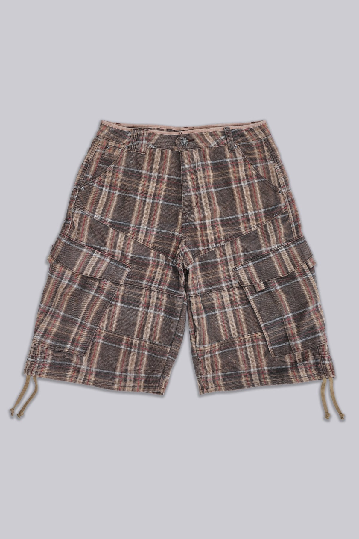 Shorts Cadet de cuadros marrones