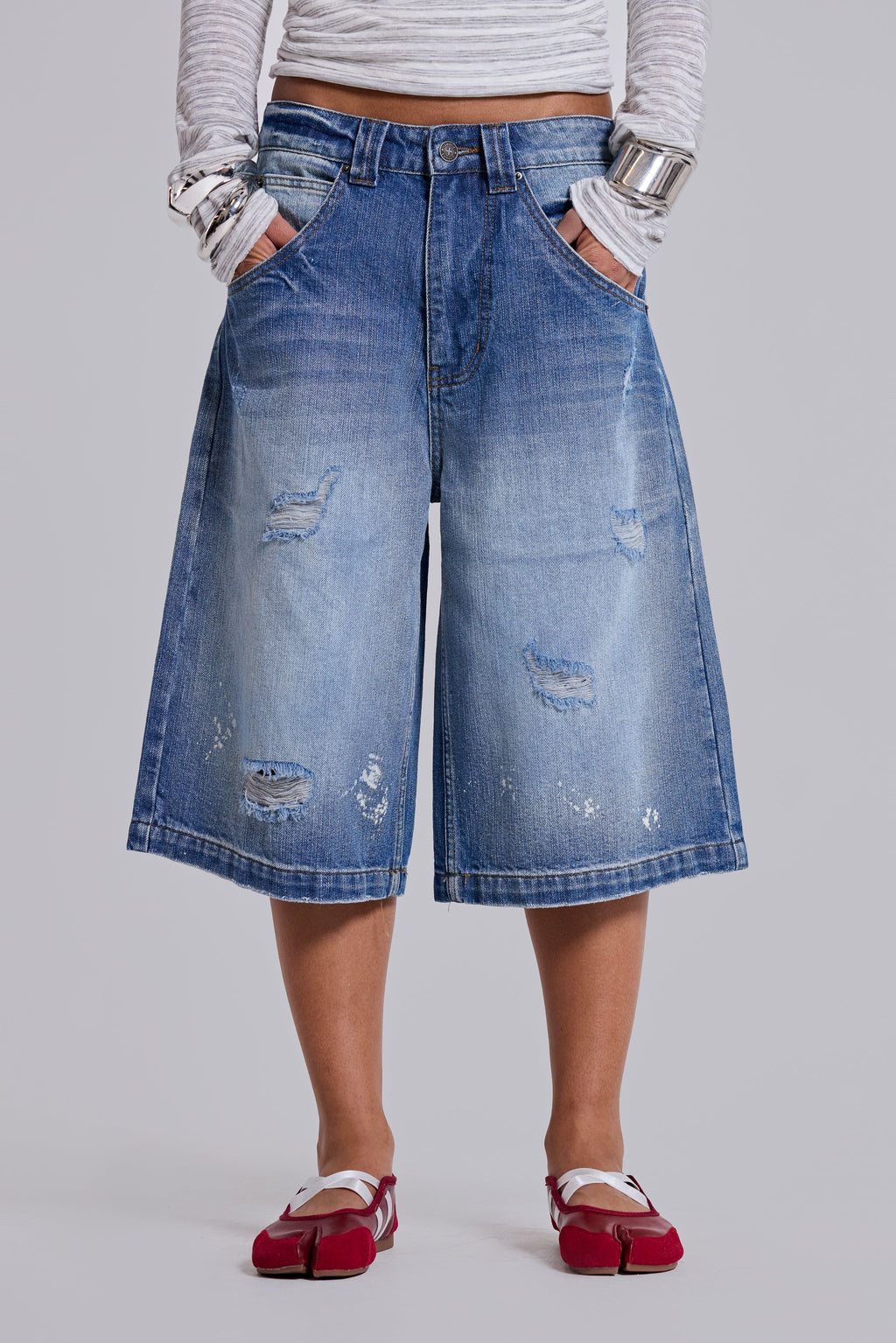 Bleached Colossus Jorts