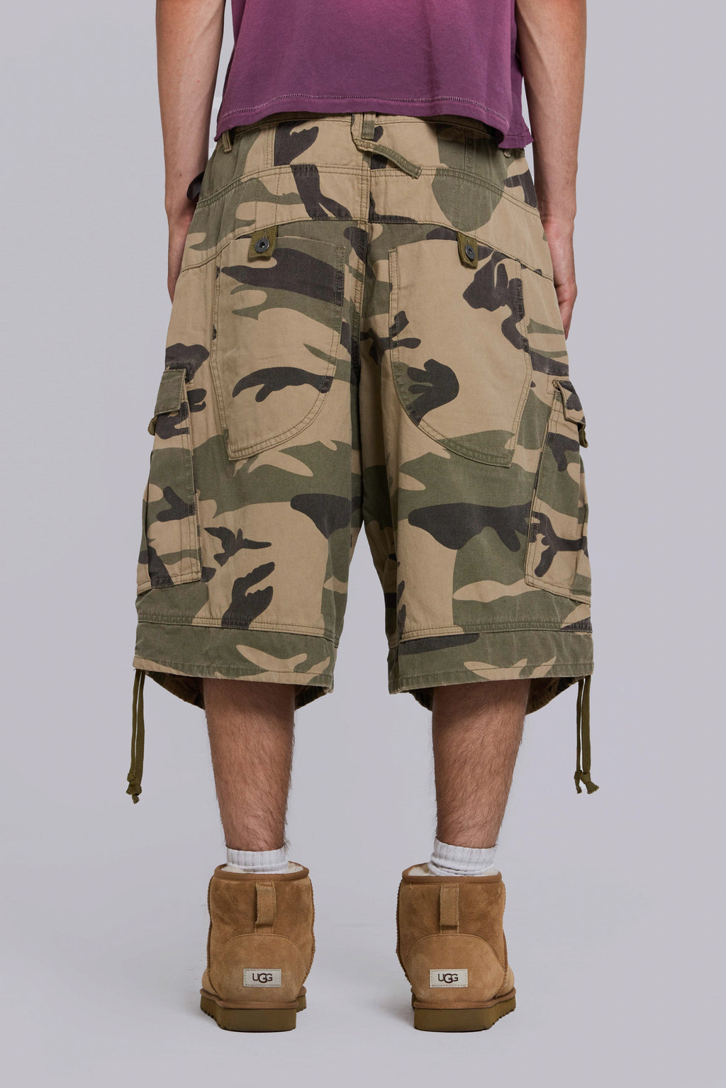 Faded Camo Cadet Shorts