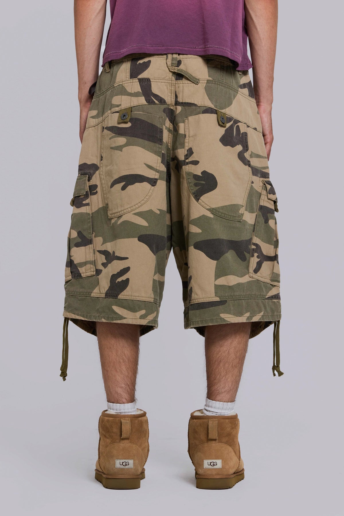 Faded Camo Cadet Shorts